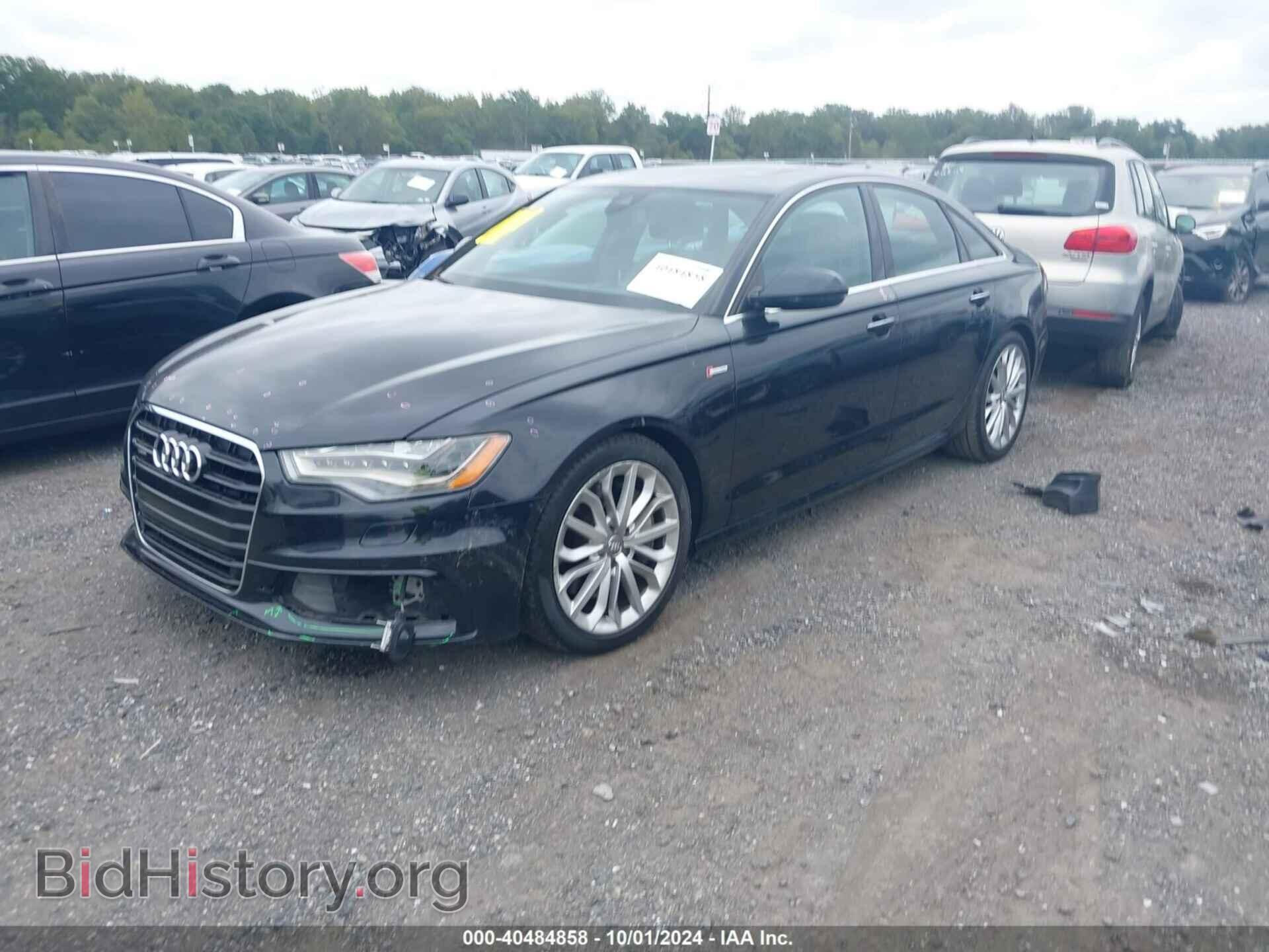 2012 AUDI A6 - VIN: WAUJGAFC7CN108482 - Фото 2