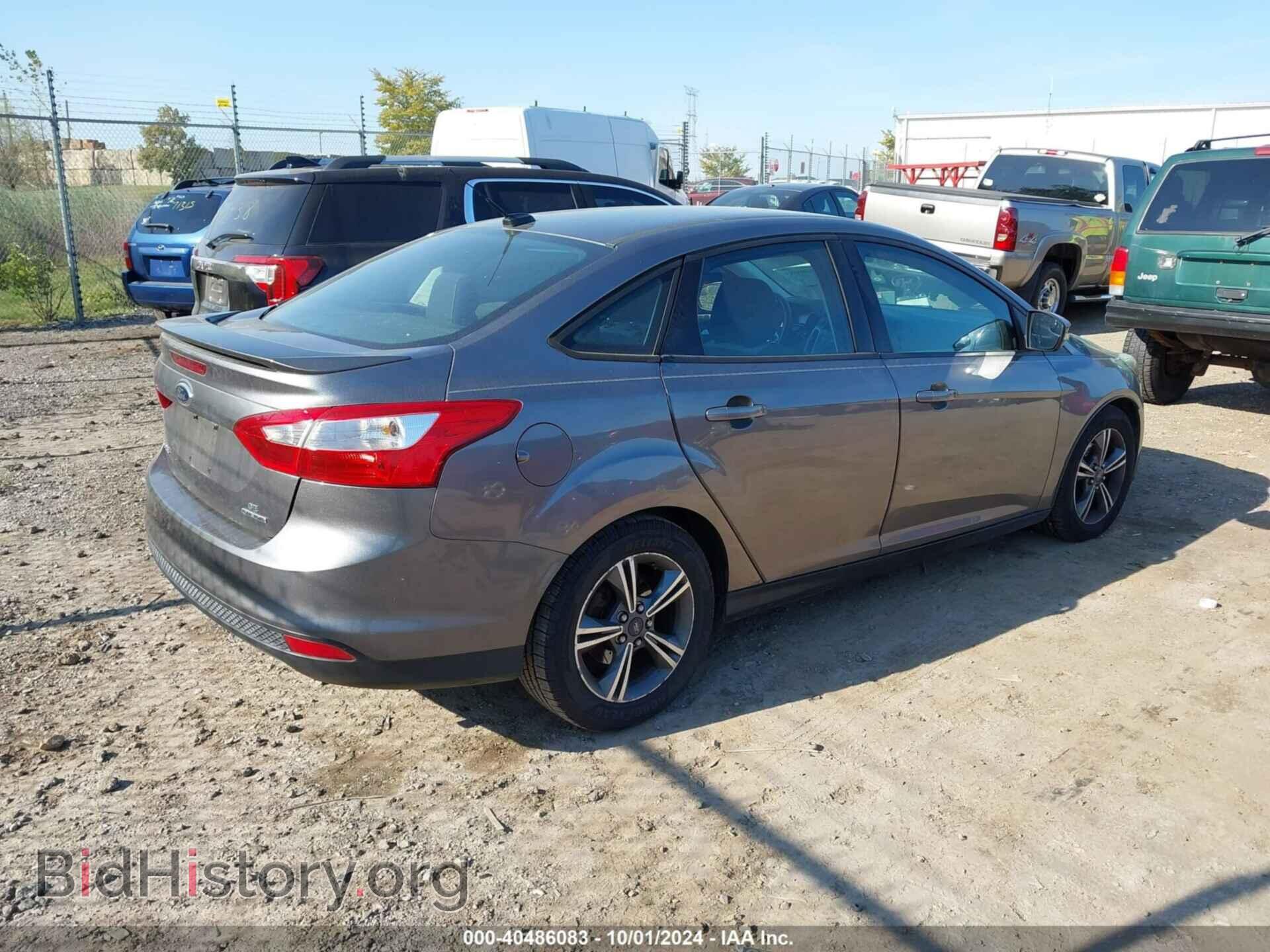 2014 FORD FOCUS - VIN: 1FADP3F2XEL228218 - Фото 4