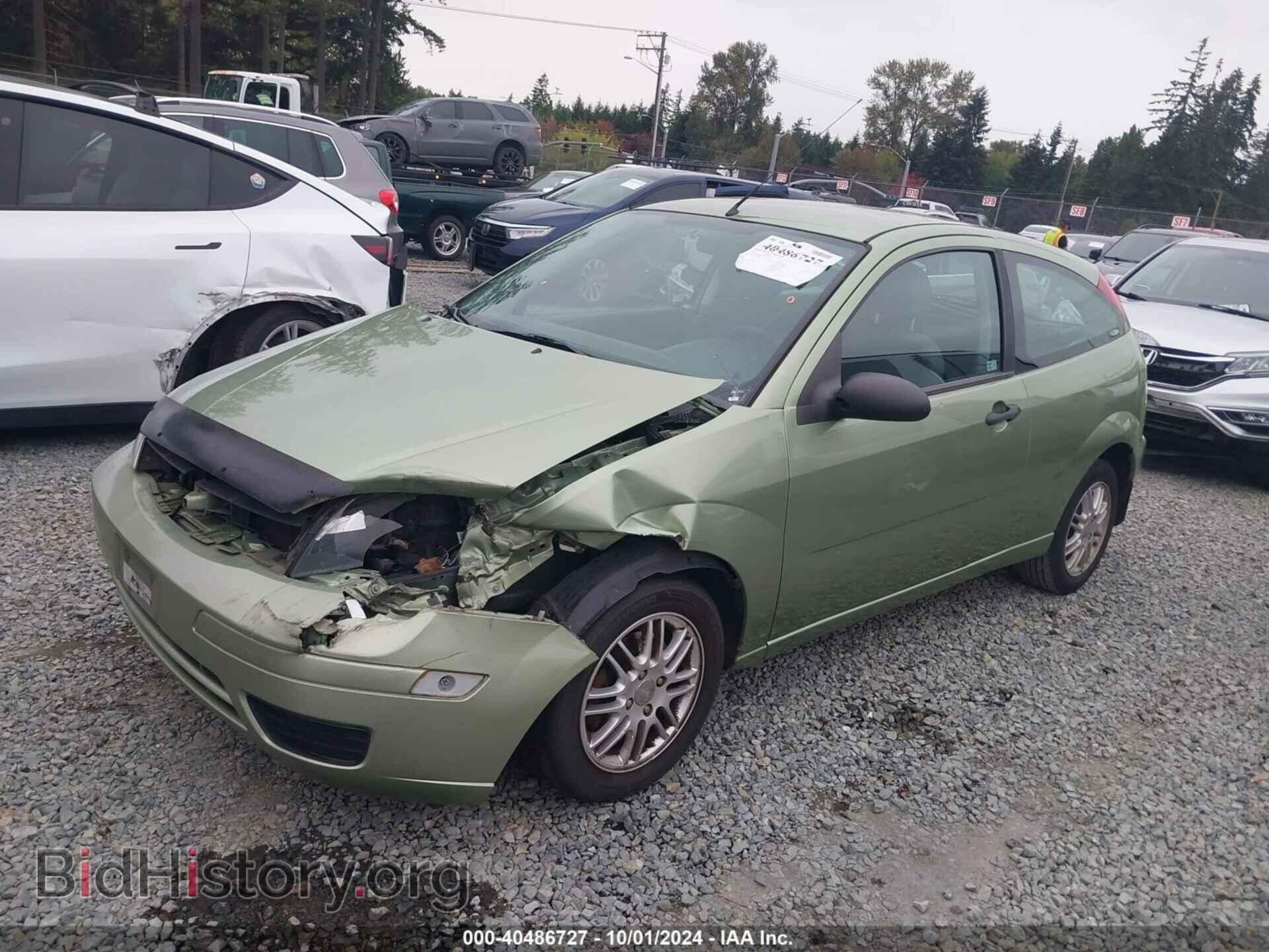 2007 FORD FOCUS - VIN: 1FAFP31NX7W345731 - Фото 2