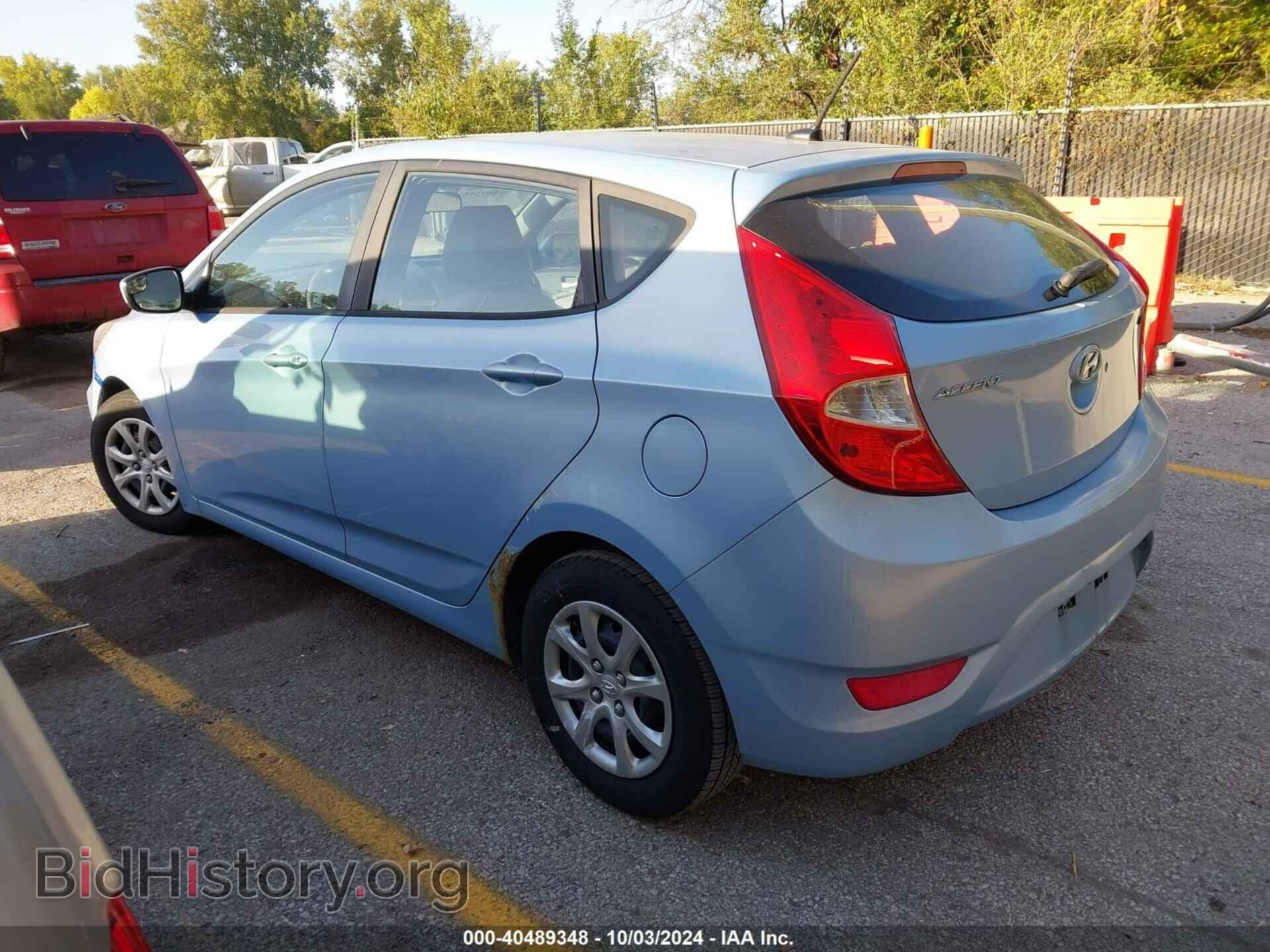 2014 HYUNDAI ACCENT - VIN: KMHCT5AE4EU158574 - Фото 3