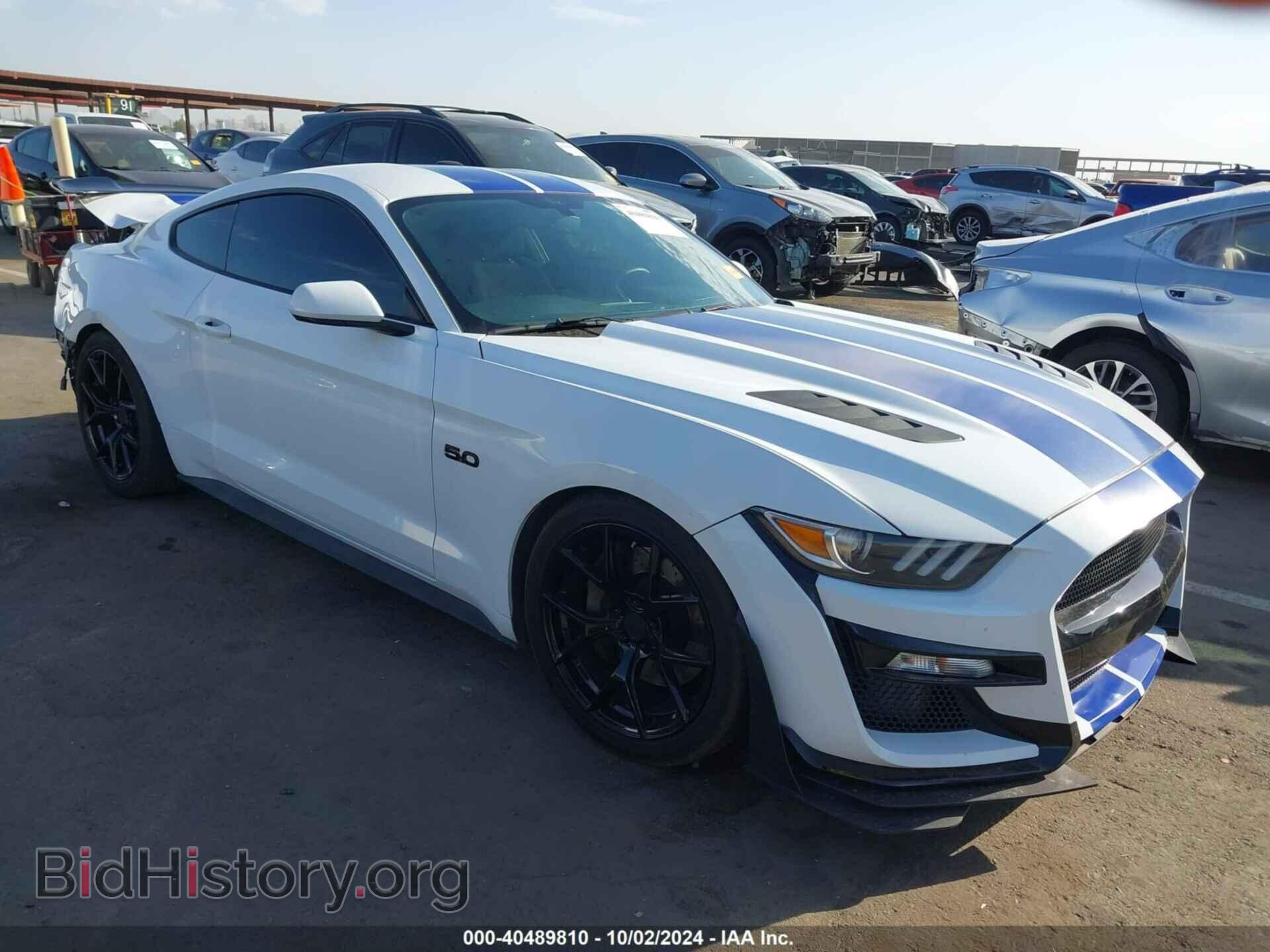 Фотография 1FA6P8CF9H5342409 - FORD MUSTANG 2017