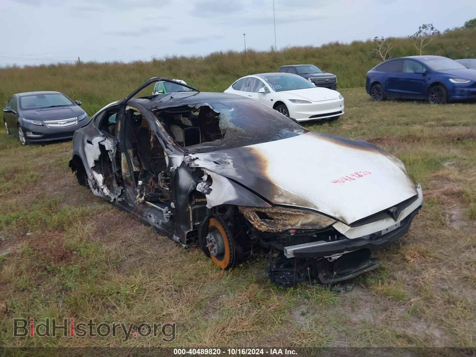 Photo 5YJSA1E50MF455096 - TESLA MODEL S 2021
