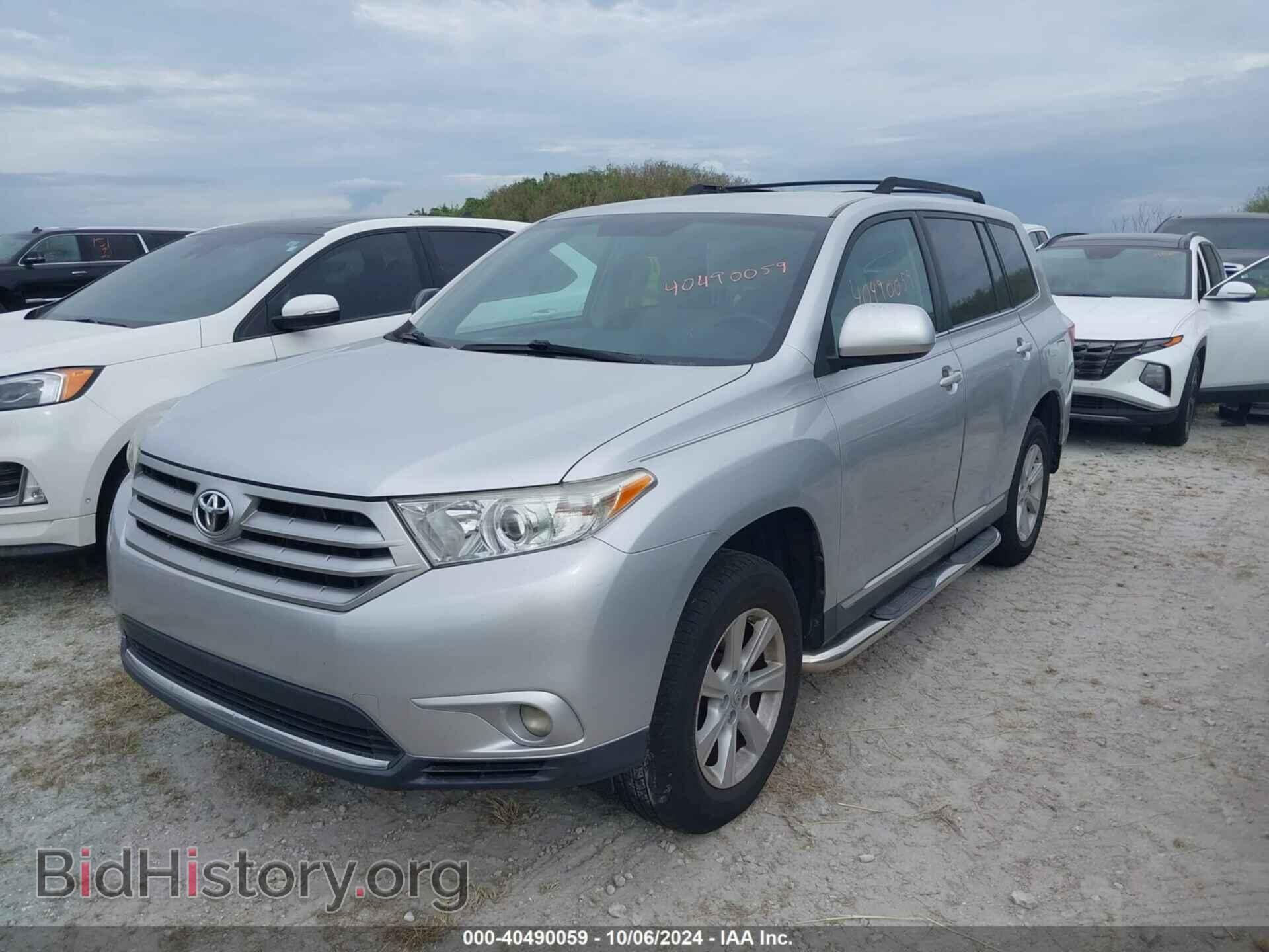 2013 TOYOTA HIGHLANDER - VIN: 5TDZA3EH5DS033132 - Фото 2