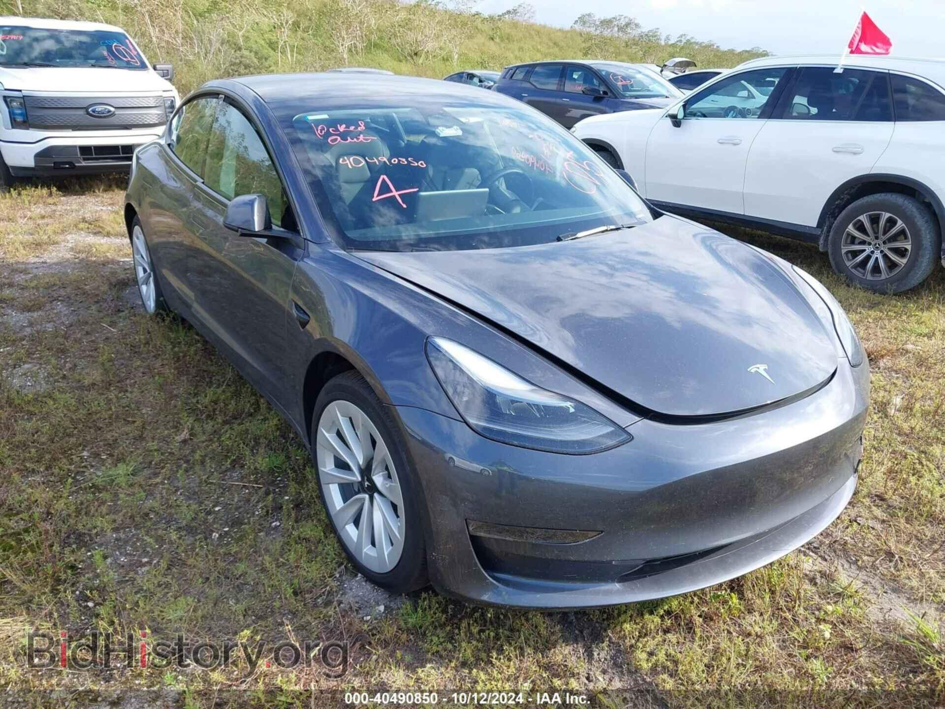 Photo 5YJ3E1EA5PF657345 - TESLA MODEL 3 2023