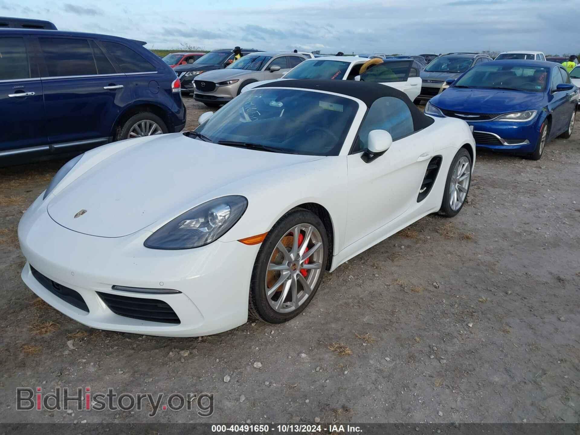 2018 PORSCHE 718 BOXSTER - VIN: WP0CB2A85JS228458 - Фото 2