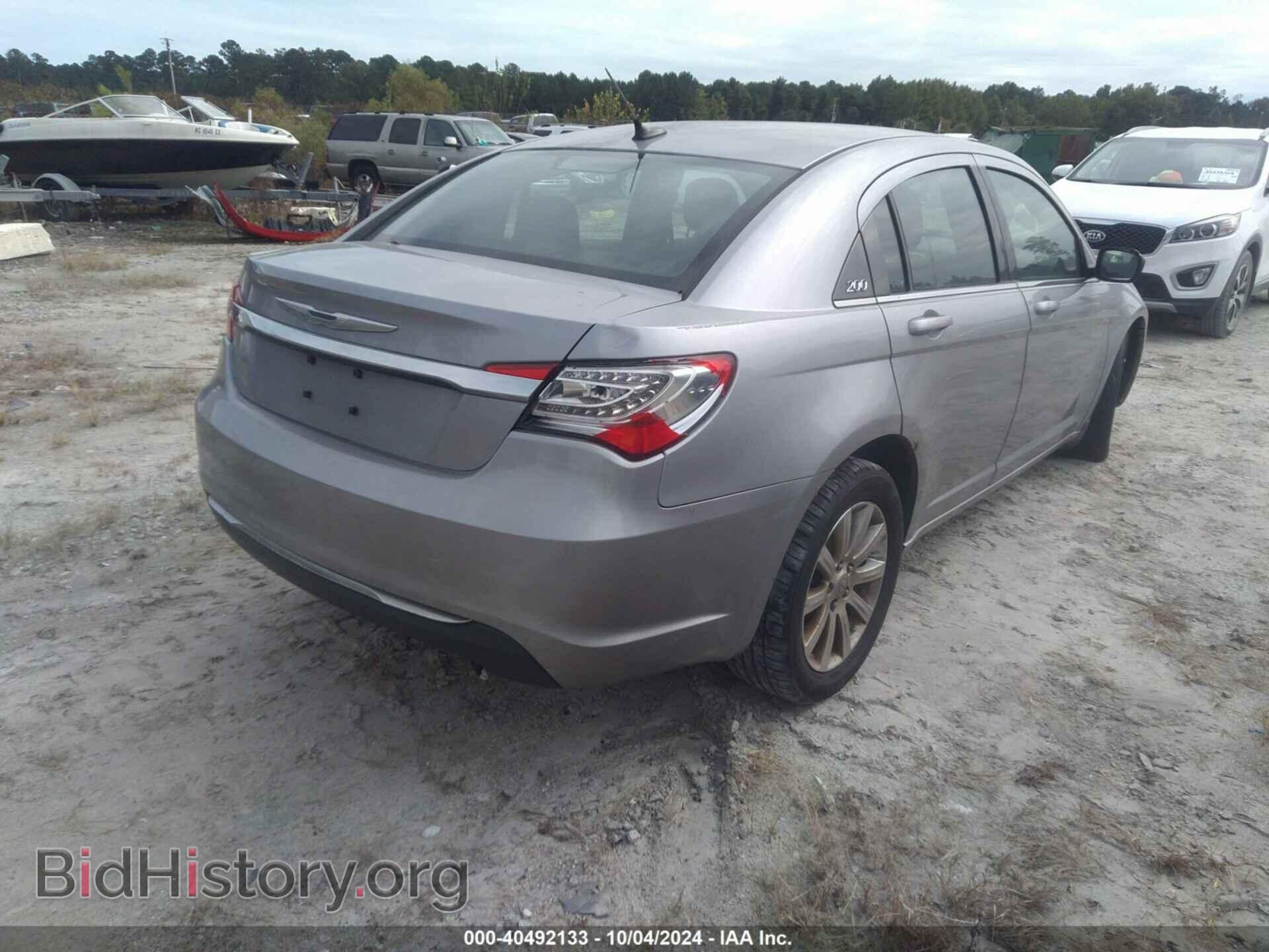 2013 CHRYSLER 200 - VIN: 1C3CCBBB5DN763384 - Фото 4
