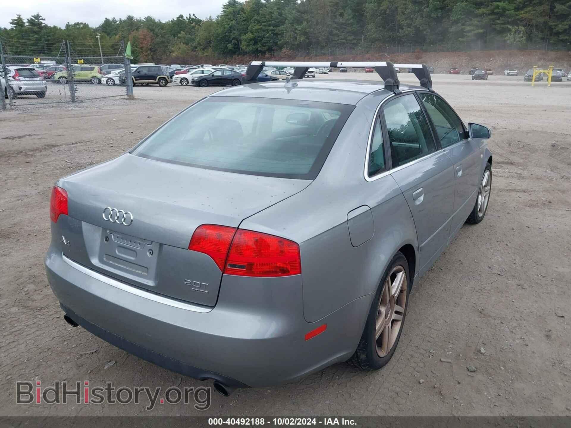 2007 AUDI A4 - VIN: WAUDF78E57A035014 - Photo 4
