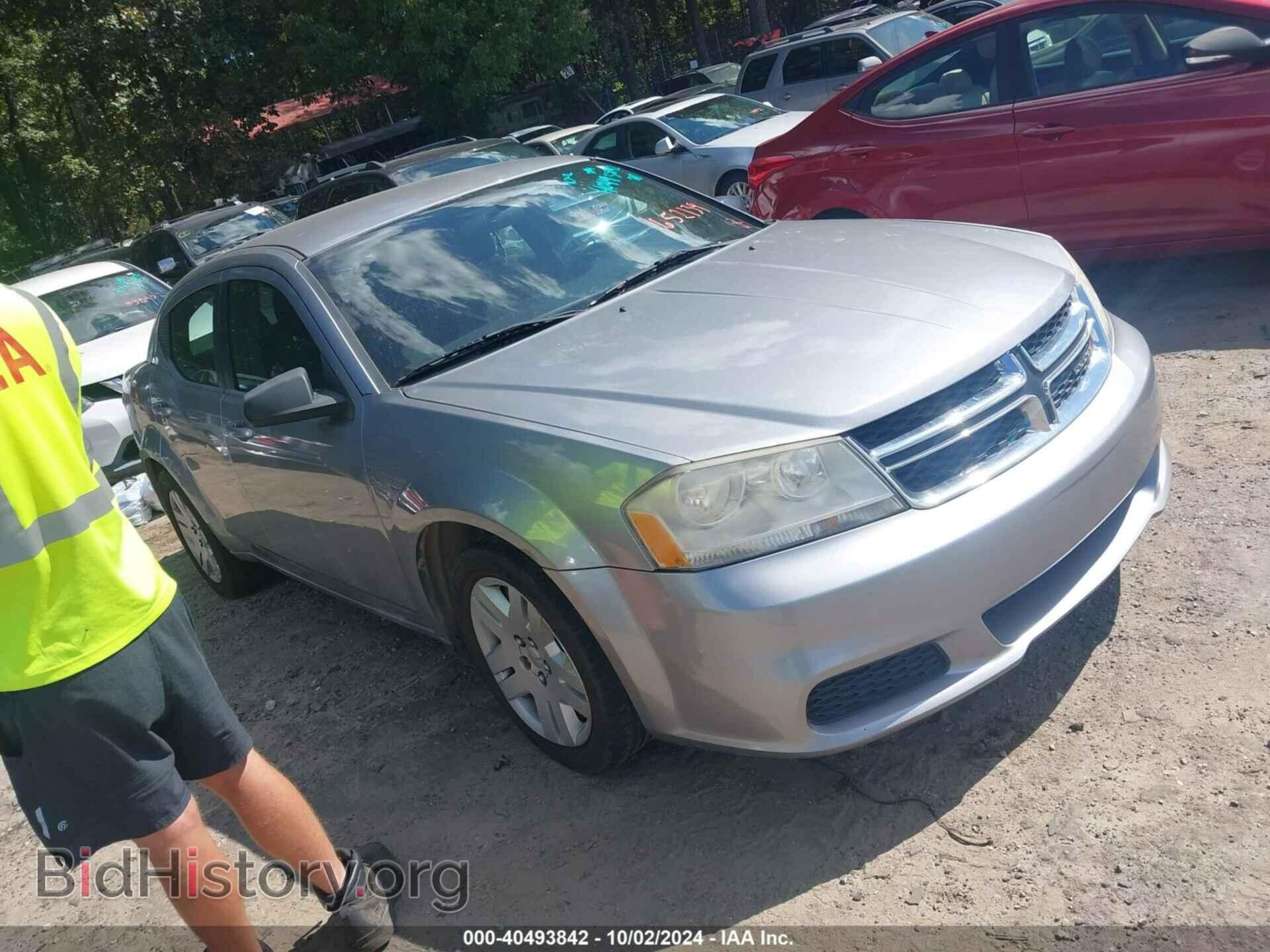 Фотография 1C3CDZAB8DN652139 - DODGE AVENGER 2013
