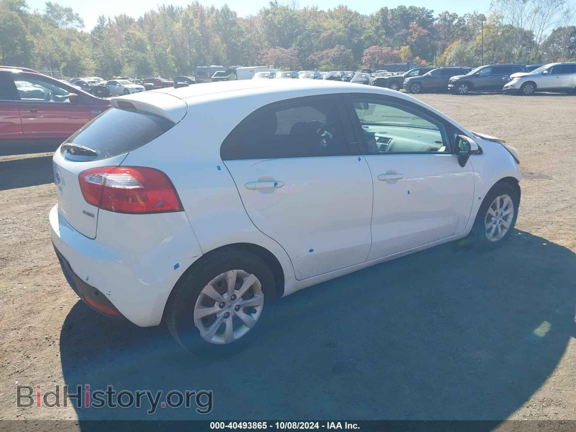 2012 KIA RIO5 - VIN: KNADN5A35C6088728 - Фото 4