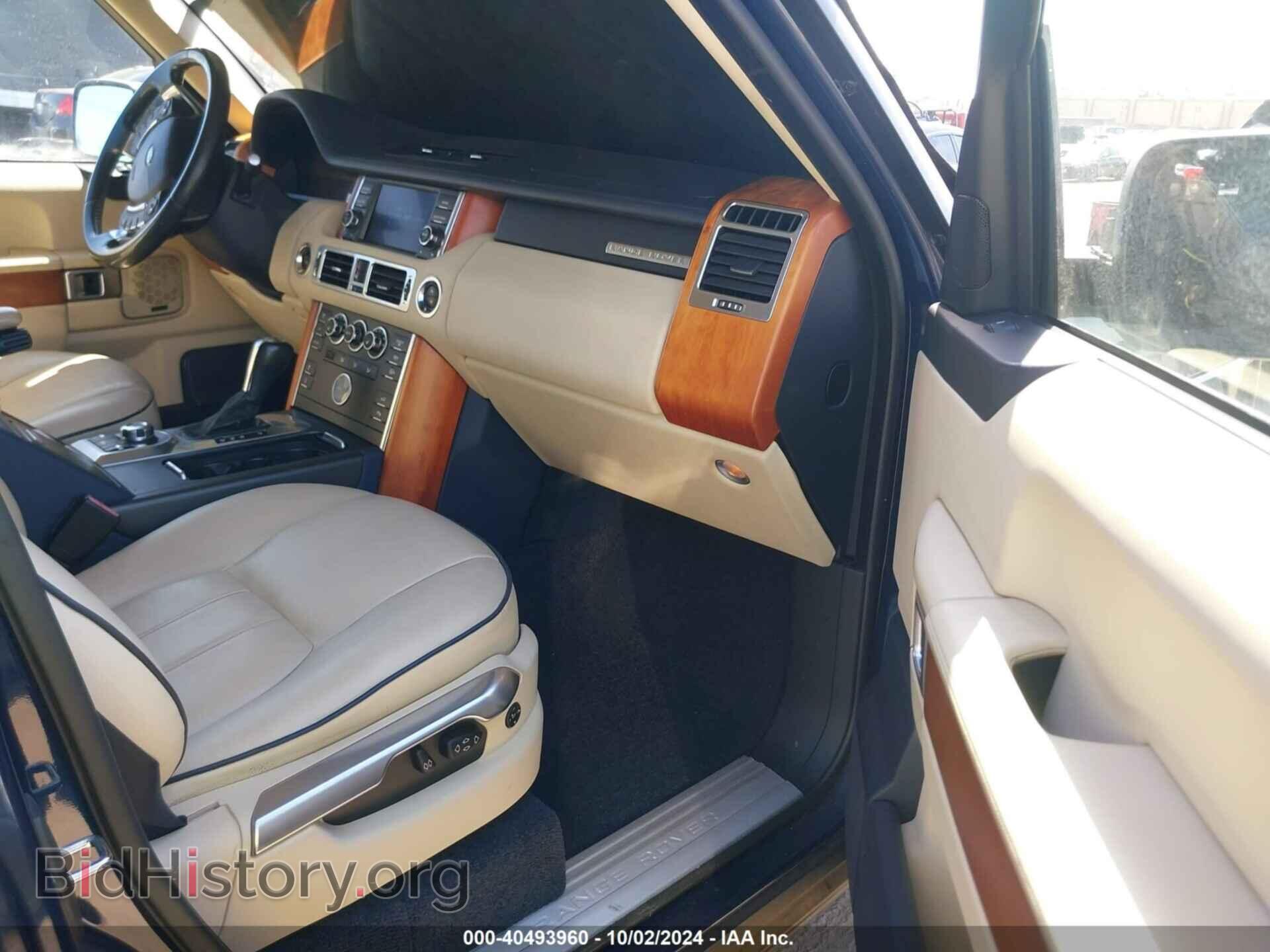 2012 LAND ROVER RANGE ROVER - VIN: SALME1D4XCA387394 - Фото 5