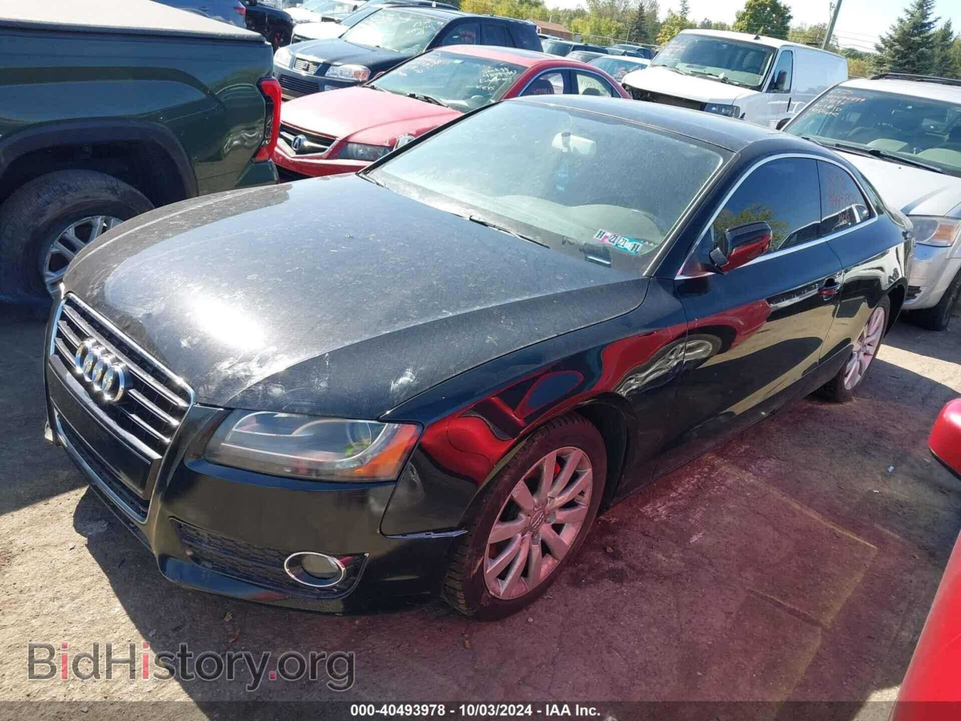 2011 AUDI A5 - VIN: WAUCFAFR8BA030736 - Photo 2
