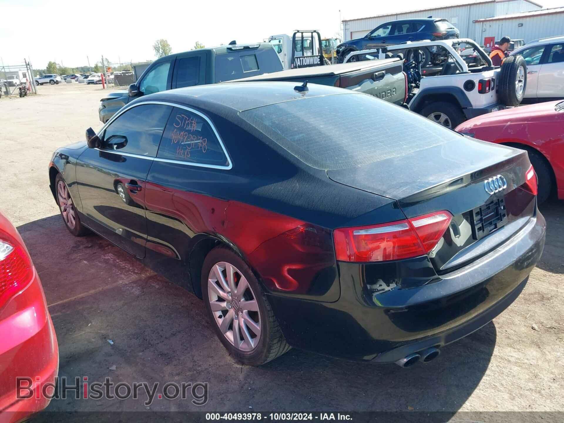 2011 AUDI A5 - VIN: WAUCFAFR8BA030736 - Photo 3