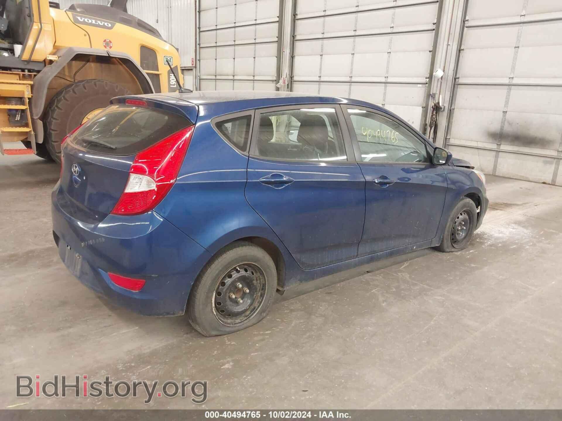 2015 HYUNDAI ACCENT - VIN: KMHCT5AE2FU213945 - Фото 4