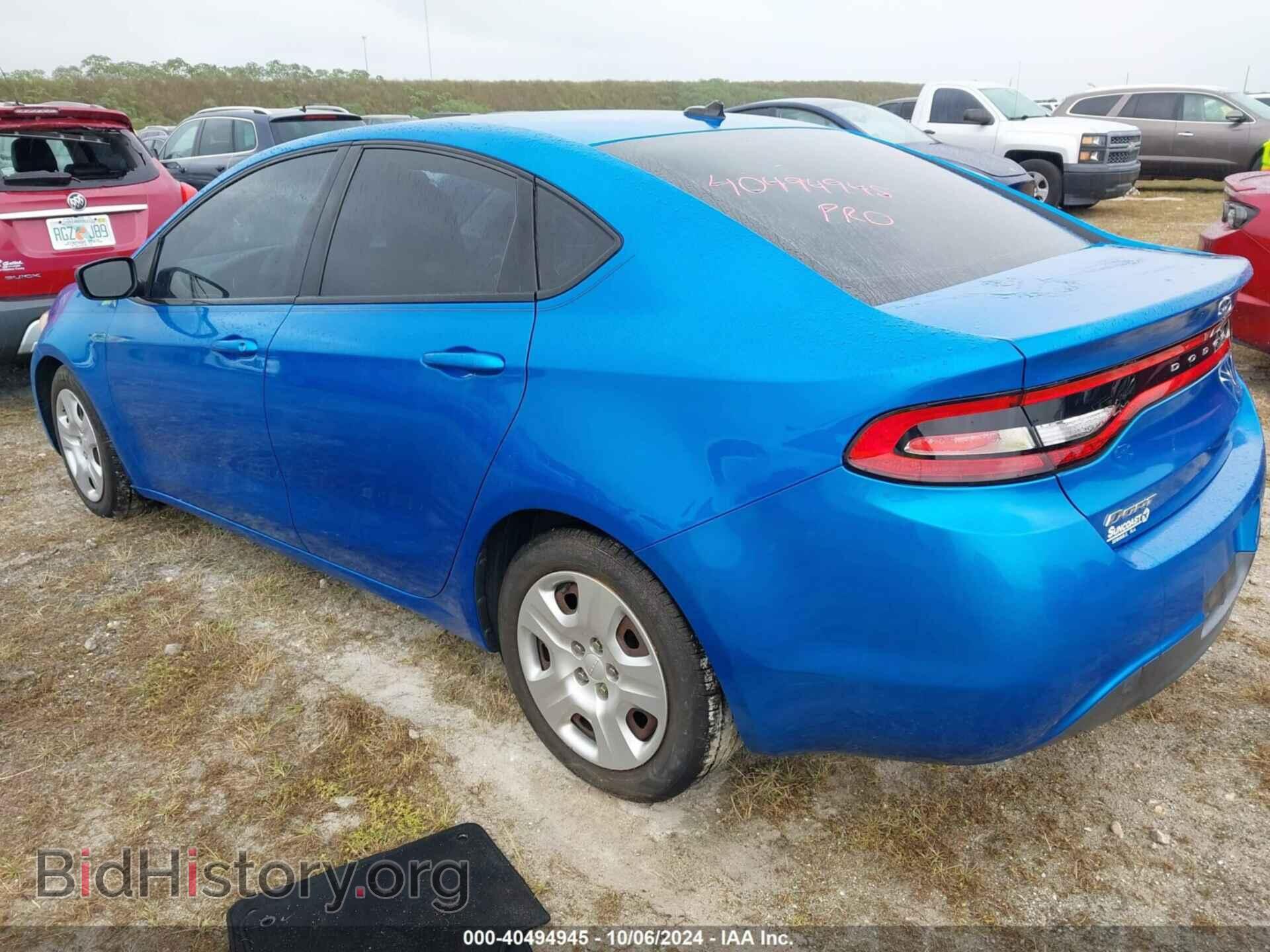 2015 DODGE DART - VIN: 1C3CDFAA3FD363605 - Фото 3