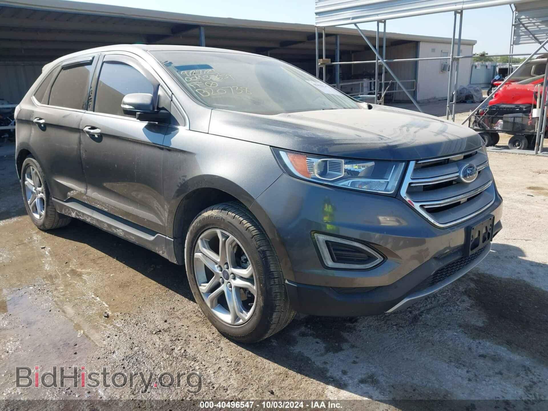Фотография 2FMPK3K9XHBB20738 - FORD EDGE 2017