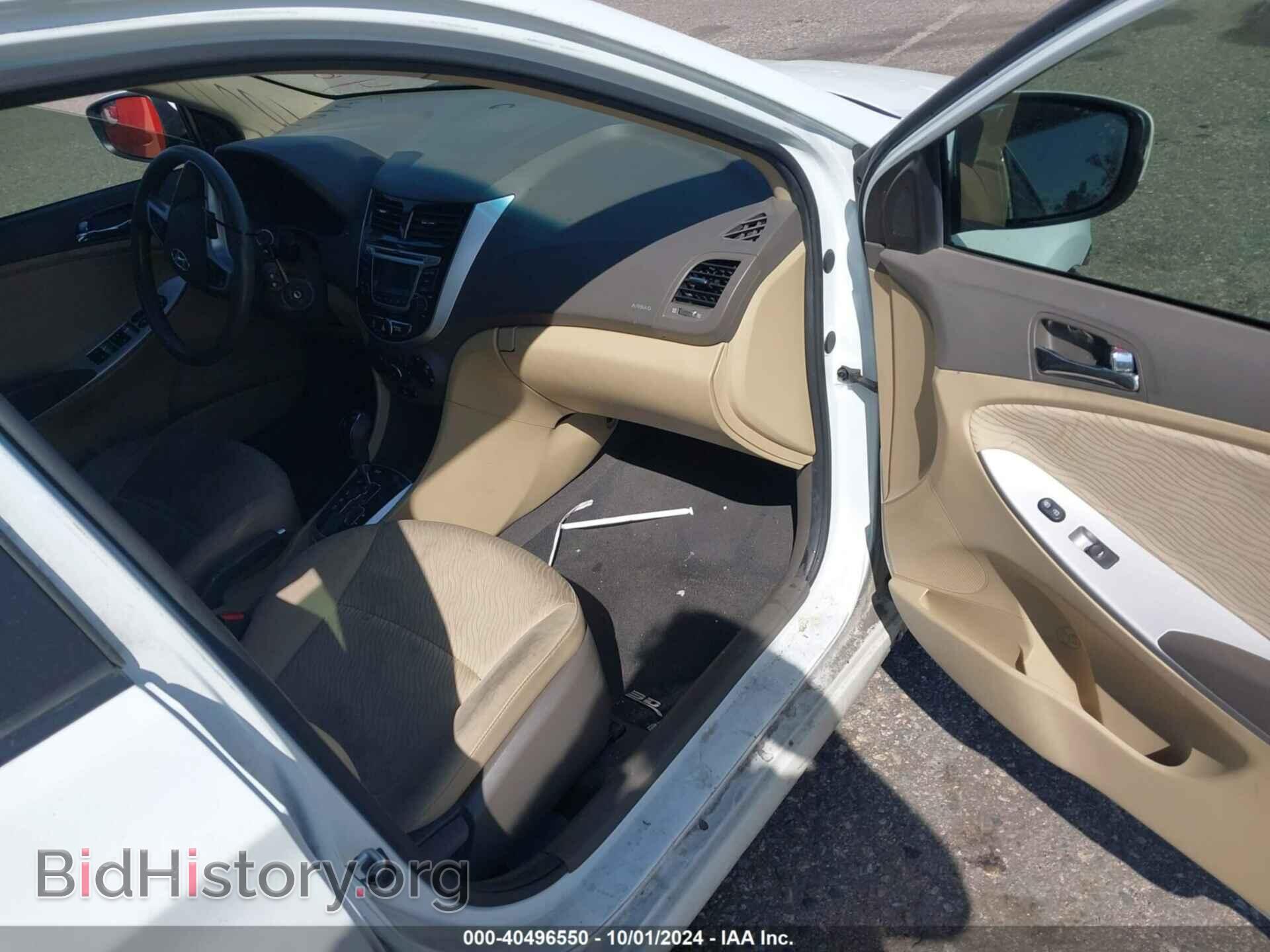 2014 HYUNDAI ACCENT - VIN: KMHCU4AEXEU701837 - Фото 5