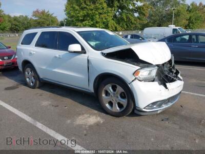 2014 Dodge DURANGO Limited, белый — VIN 1C4RDJDG4EC455965, IAAI