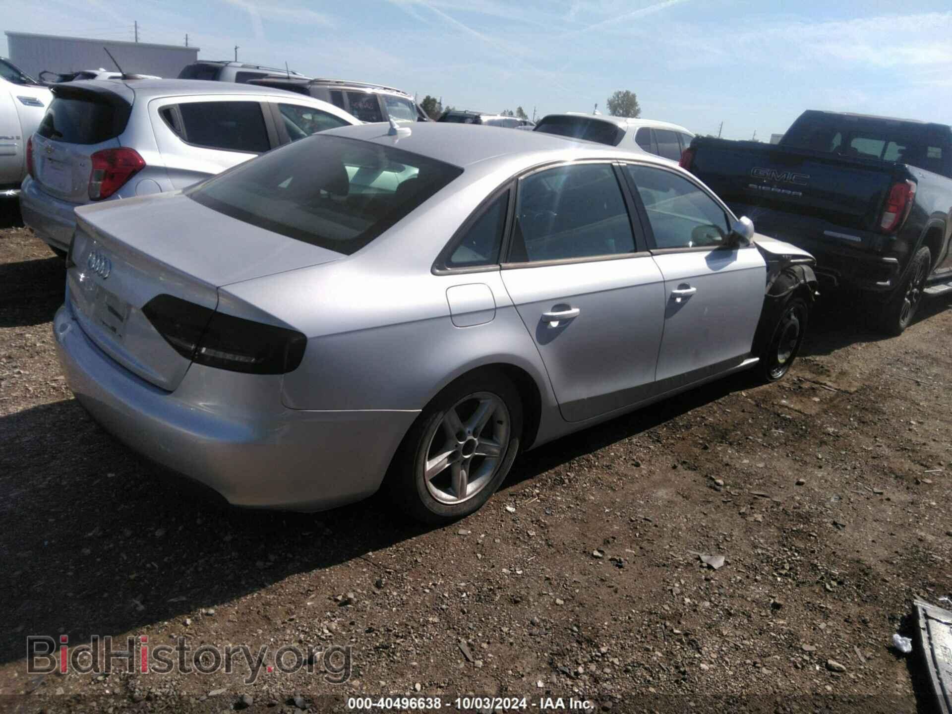 2011 AUDI A4 - VIN: WAUFFAFL2BN010905 - Фото 4