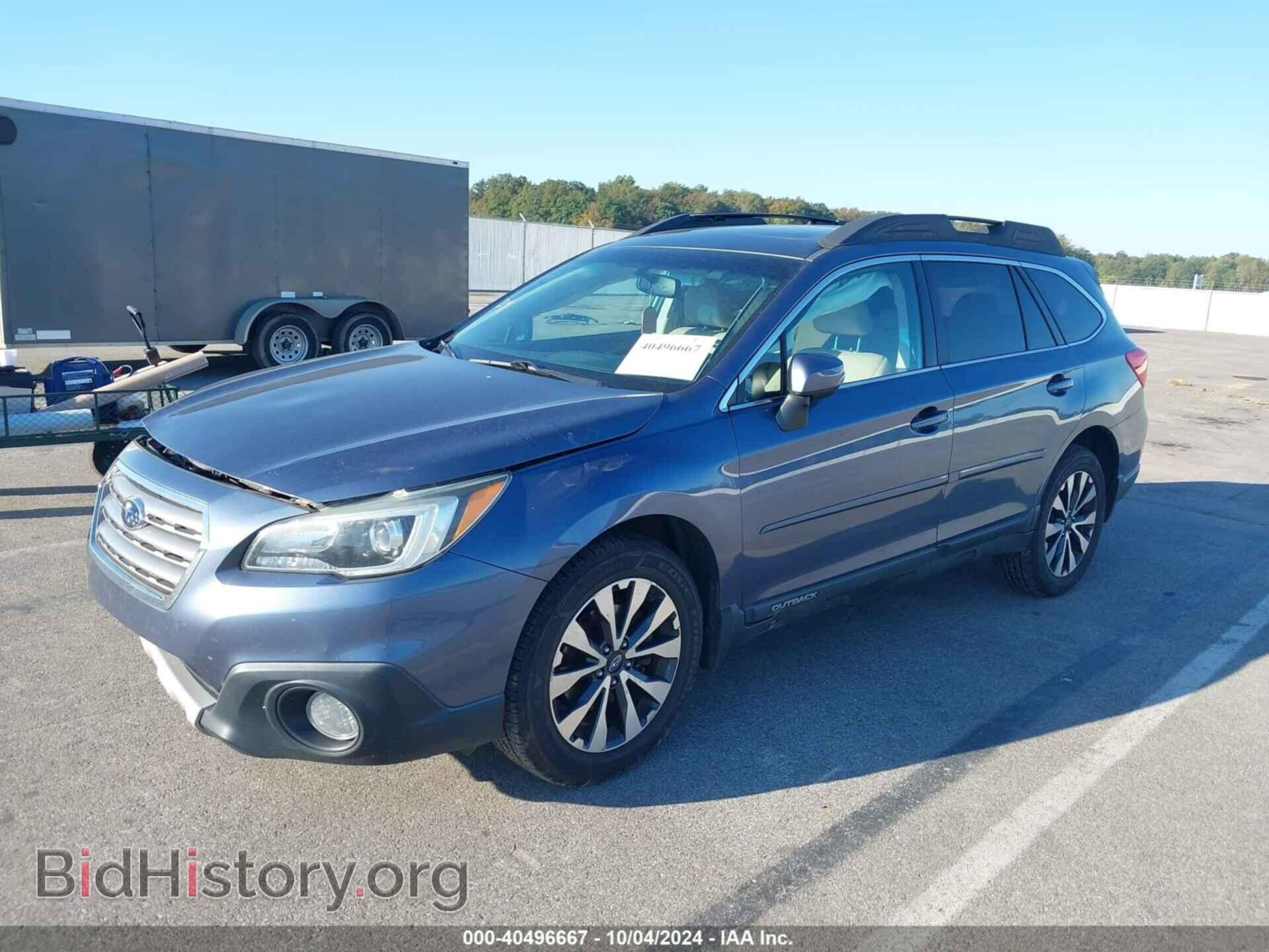 2015 SUBARU OUTBACK - VIN: 4S4BSBLCXF3284079 - Фото 2