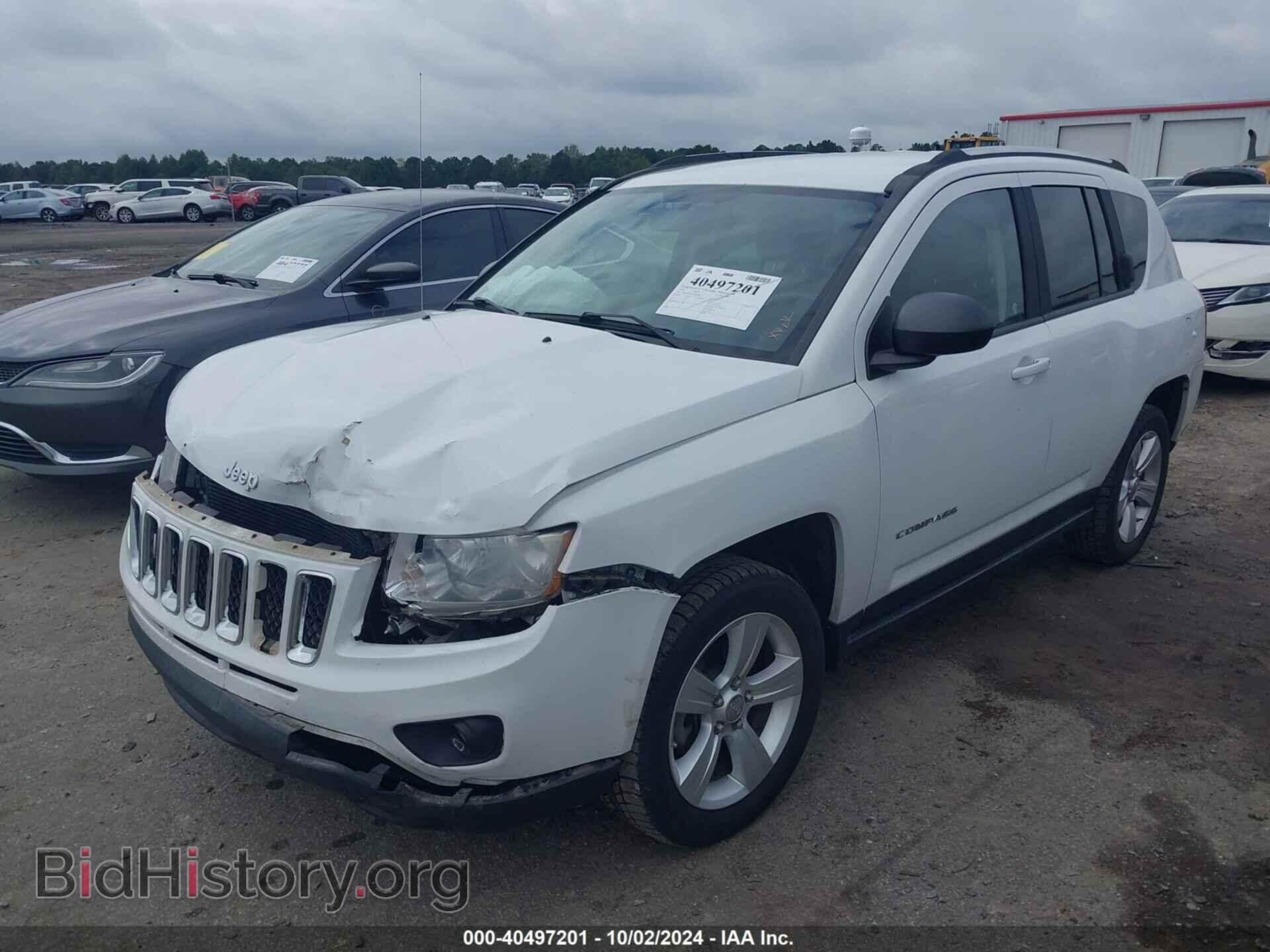 2012 JEEP COMPASS - VIN: 1C4NJCBA7CD580290 - Фото 2