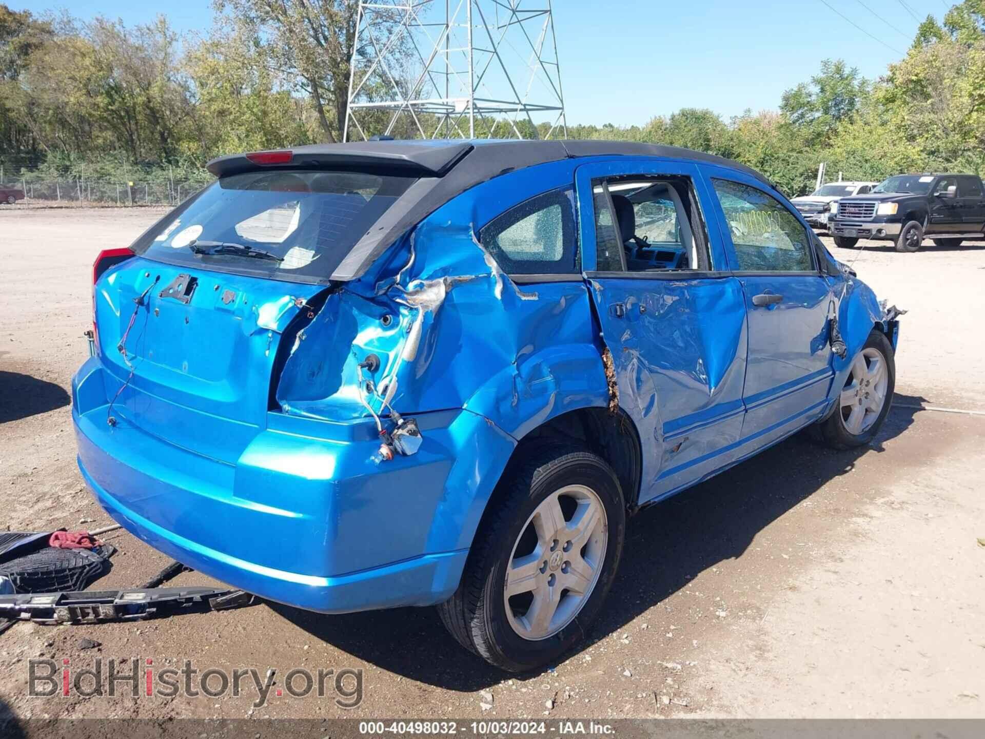 2008 DODGE CALIBER - VIN: 1B3HB48B98D617087 - Фото 4