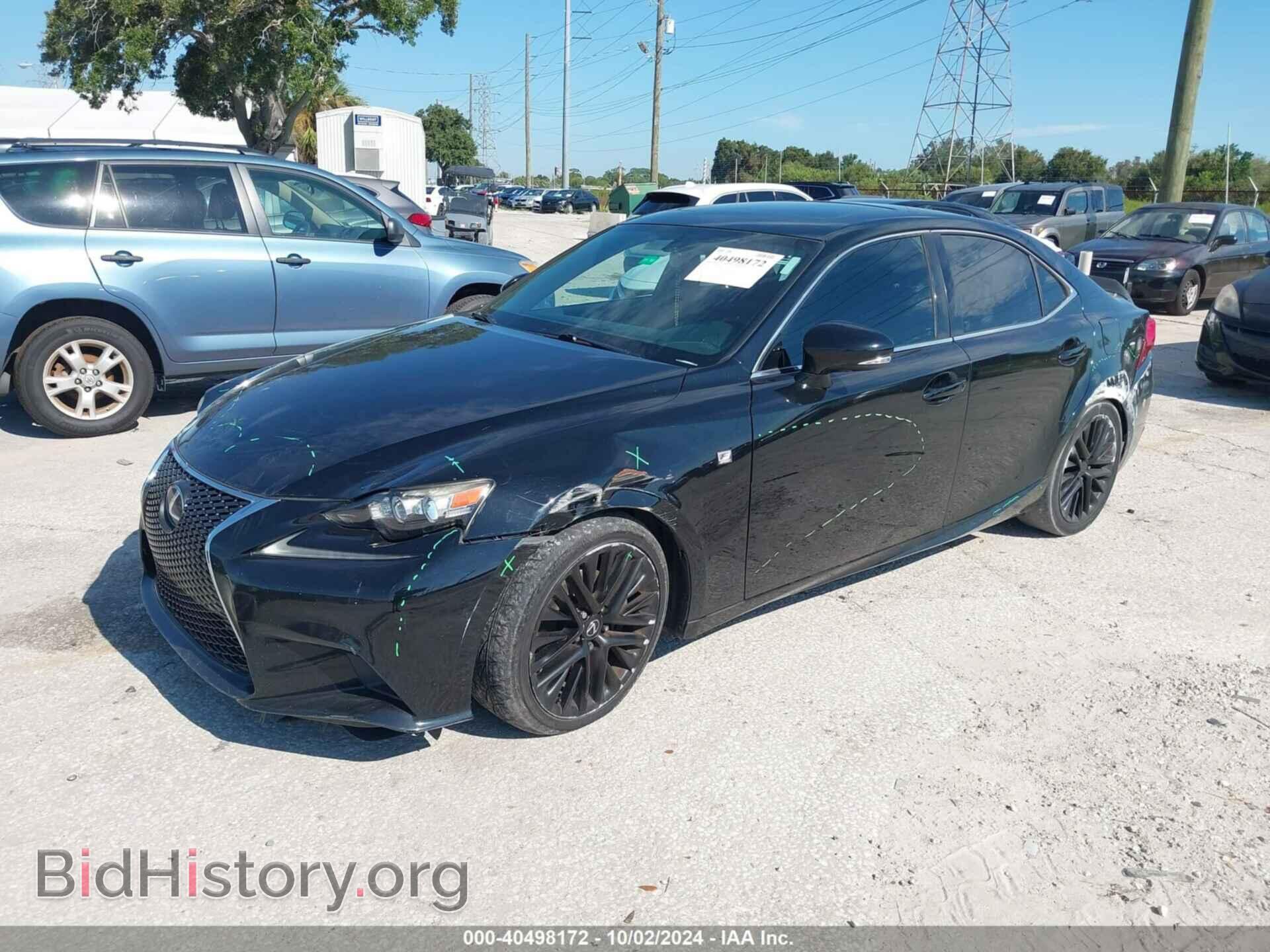 2014 LEXUS IS 250 - VIN: JTHBF1D21E5033686 - Фото 2