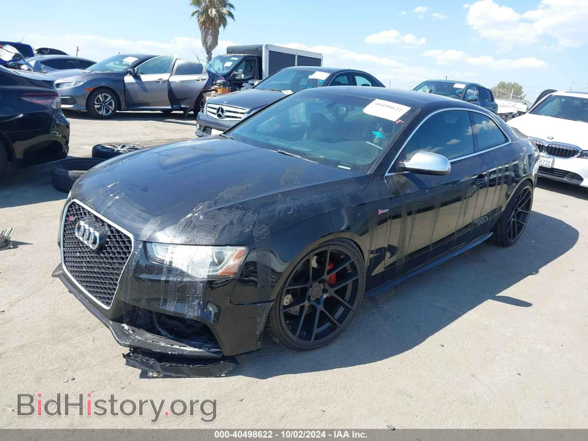 2013 AUDI S5 - VIN: WAUCGAFR5DA069414 - Photo 2