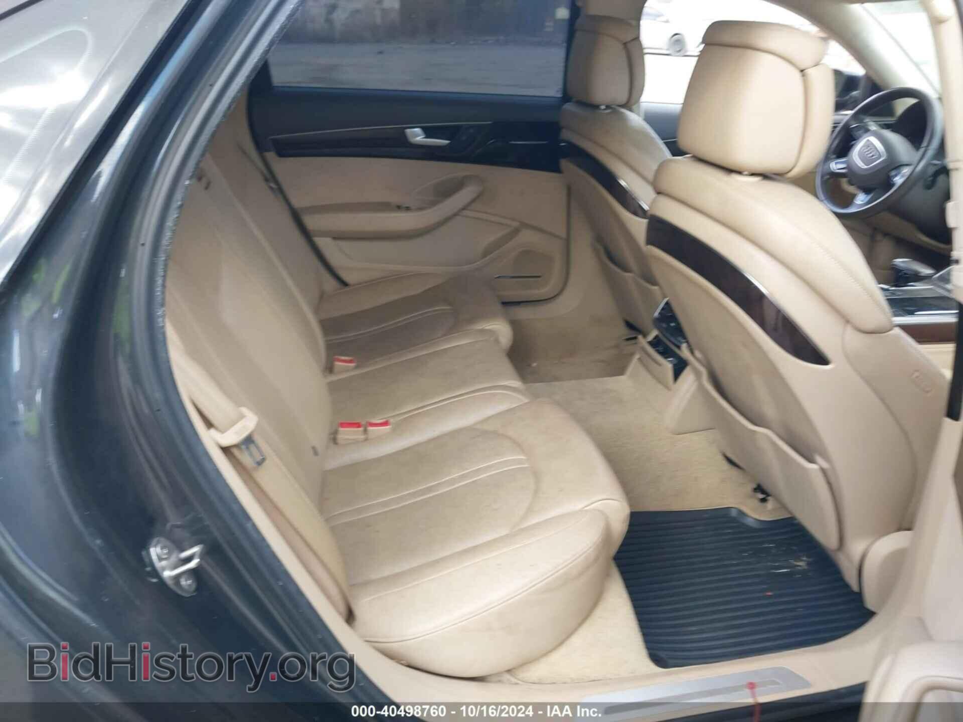 2013 AUDI A8 L - VIN: WAUR2AFD4DN017598 - Фото 8