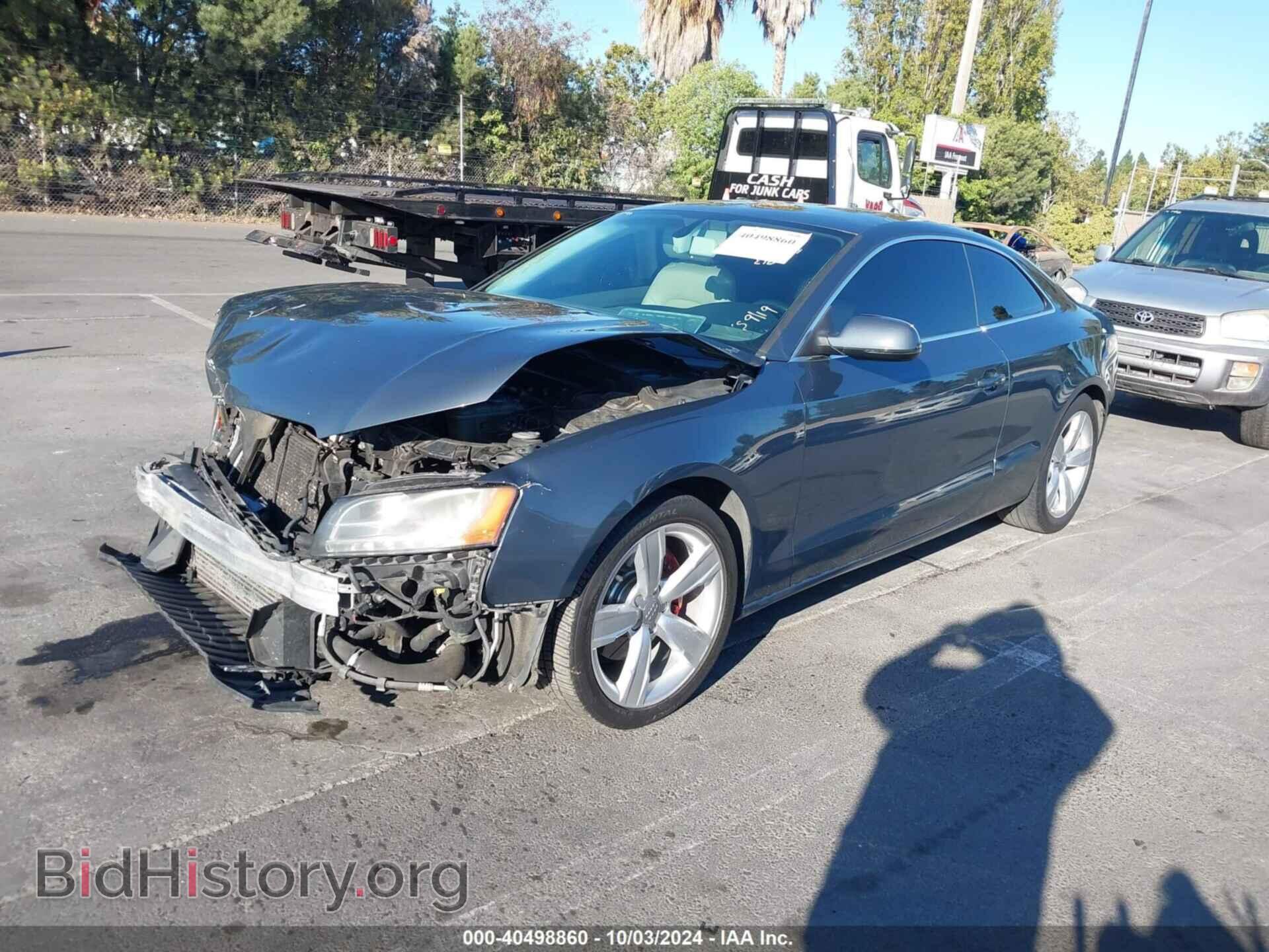 2010 AUDI A5 - VIN: WAULFAFR2AA030231 - Фото 2