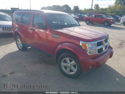 2010 Dodge NITRO SE, бордовый — VIN 1D4PU2GK8AW141177, IAAI