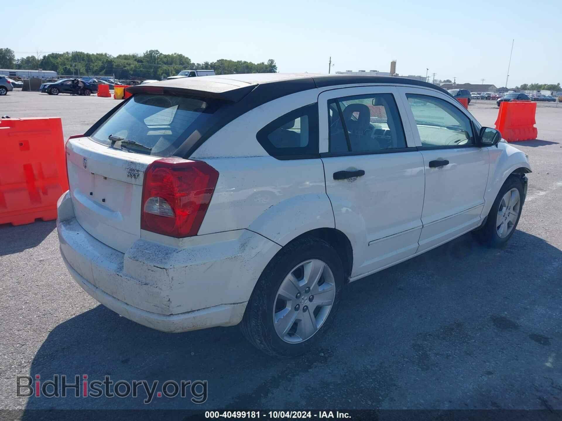 2007 DODGE CALIBER - VIN: 1B3HB48B77D165686 - Фото 4
