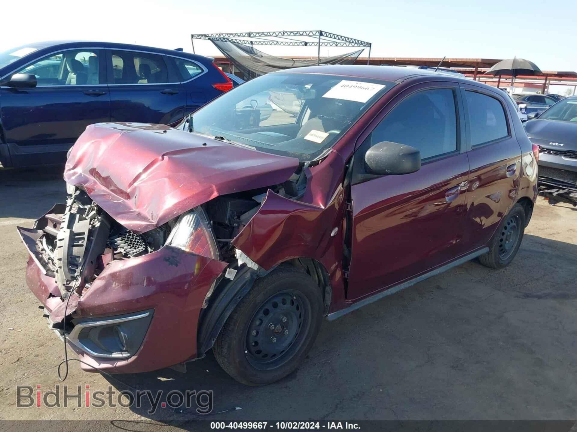 2020 MITSUBISHI MIRAGE - VIN: ML32A3HJ8LH007632 - Фото 2