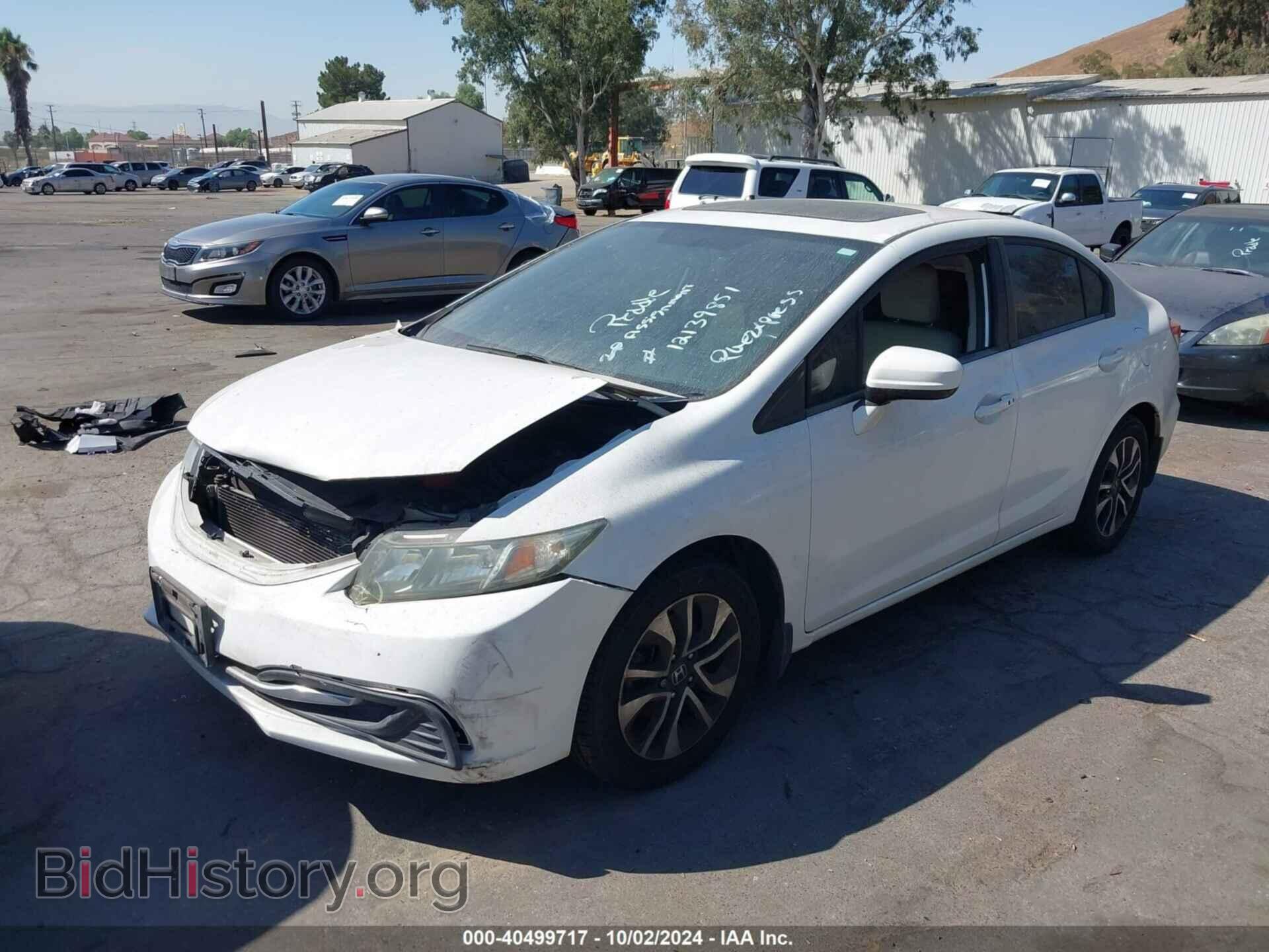 2015 HONDA CIVIC - VIN: 2HGFB2F81FH550178 - Photo 2