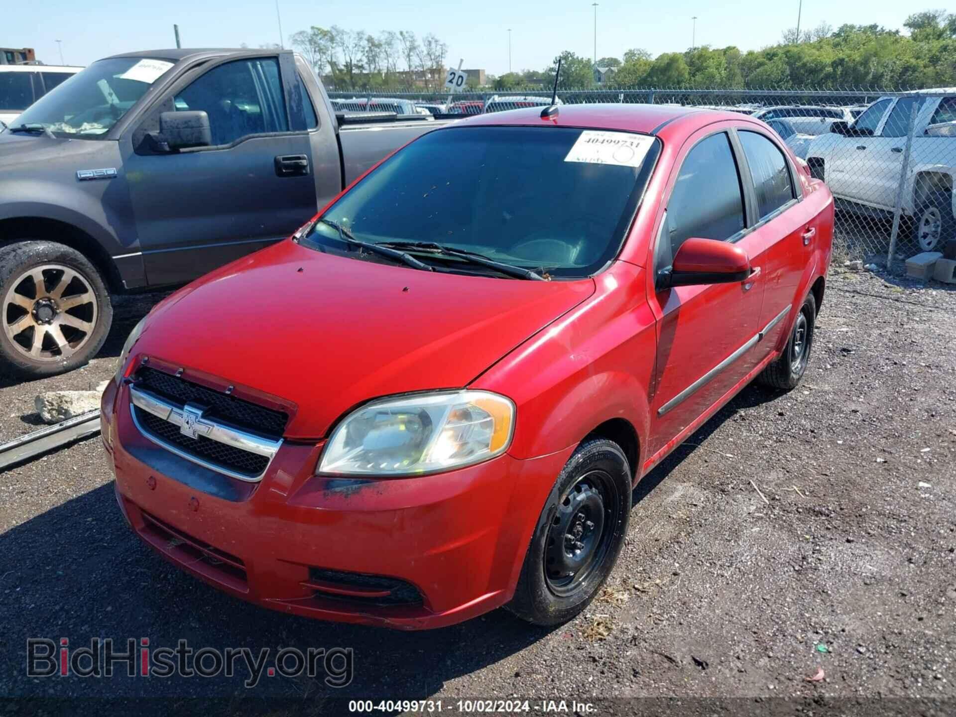 2010 CHEVROLET AVEO - VIN: KL1TD5DE4AB109157 - Фото 2