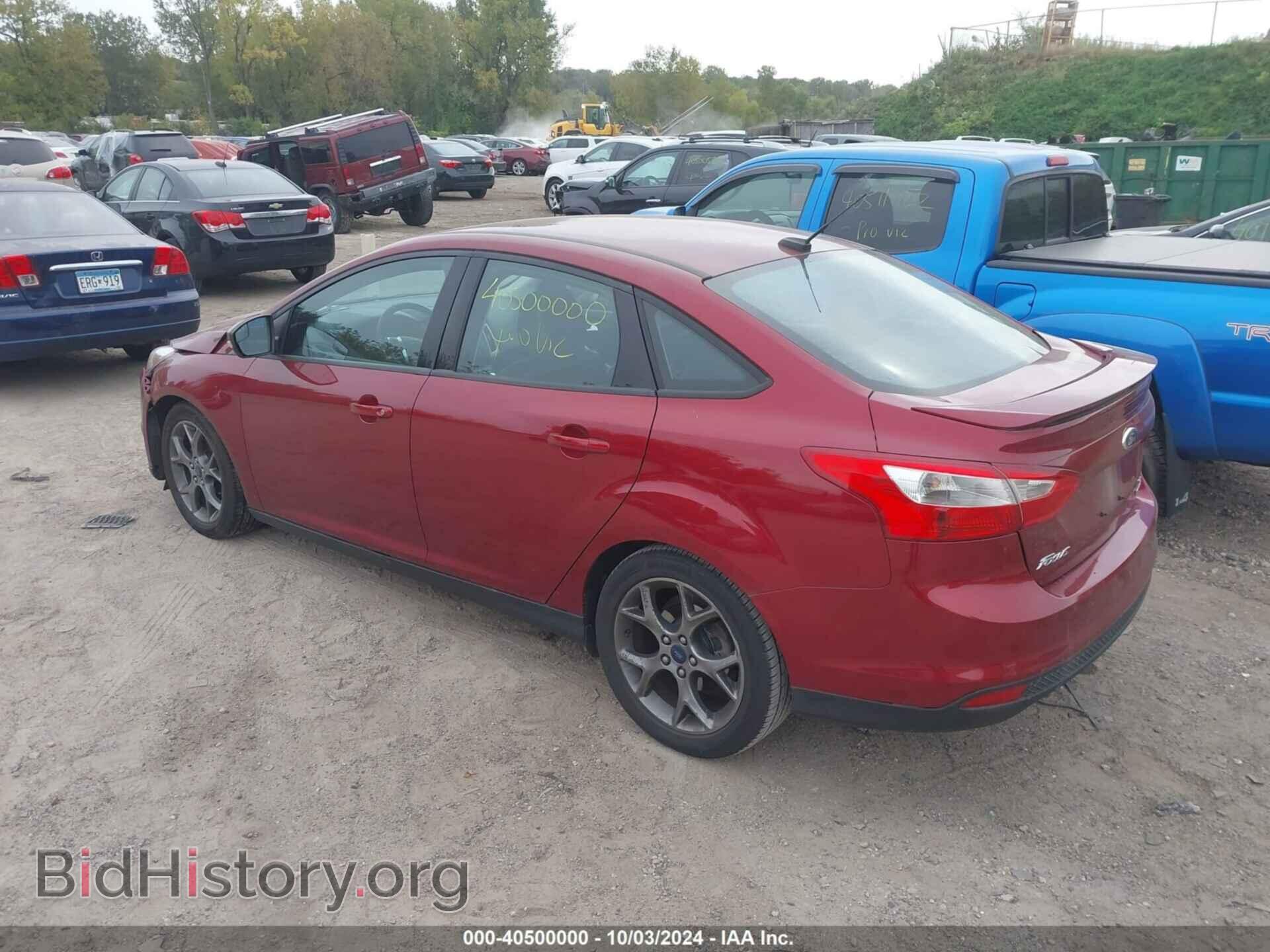 2014 FORD FOCUS - VIN: 1FADP3F28EL318452 - Фото 3