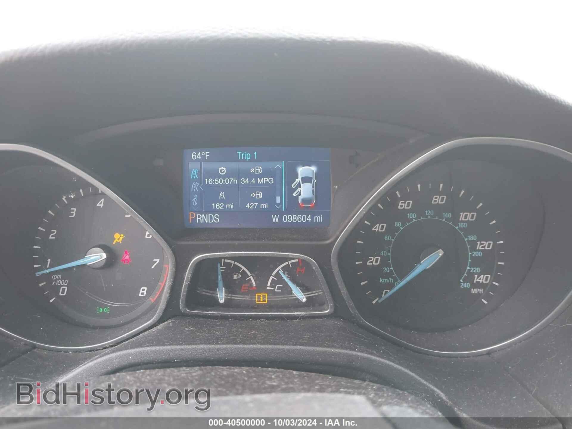 2014 FORD FOCUS - VIN: 1FADP3F28EL318452 - Фото 7