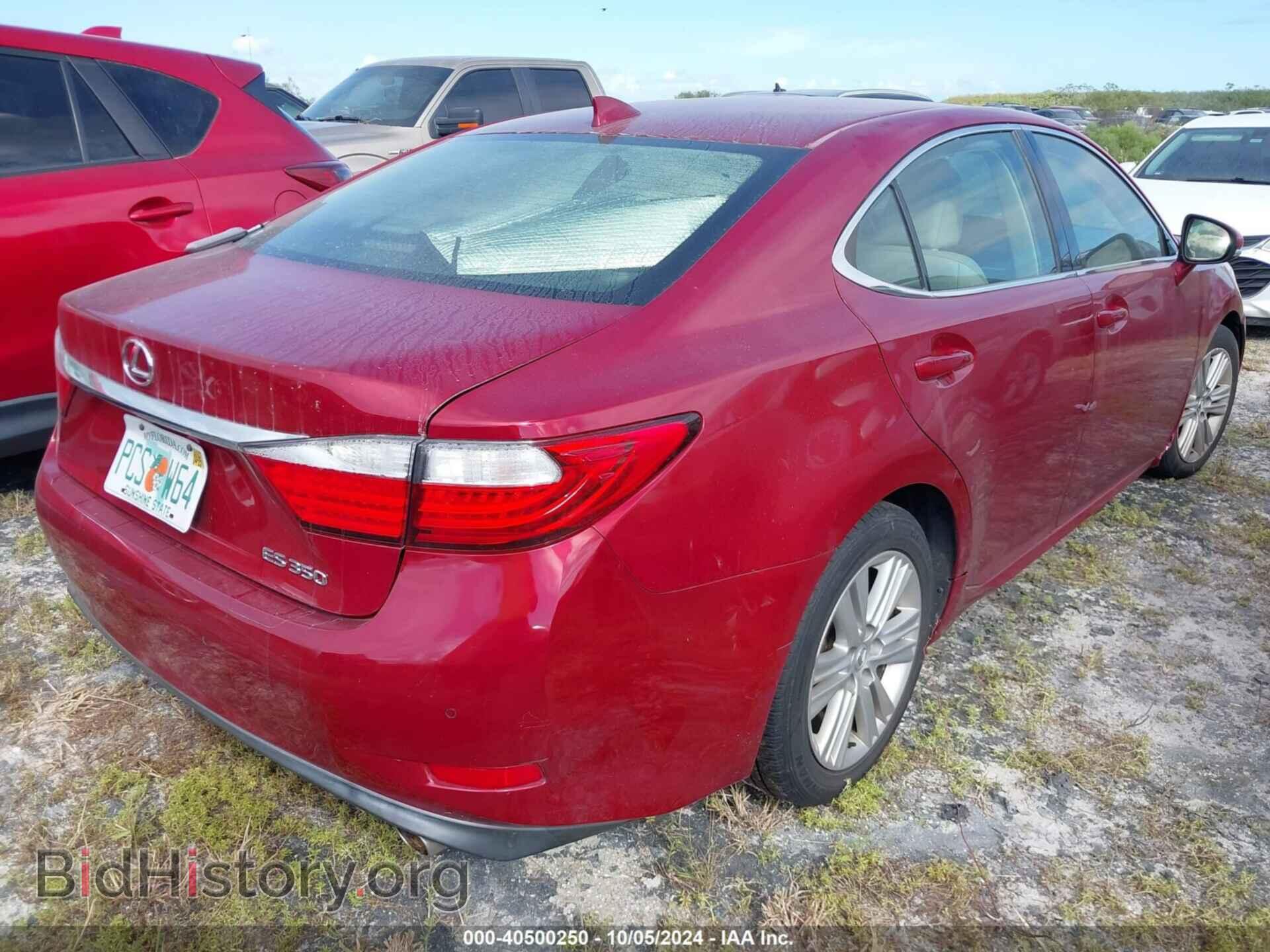 2015 LEXUS ES 350 - VIN: JTHBK1GG6F2197229 - Фото 4