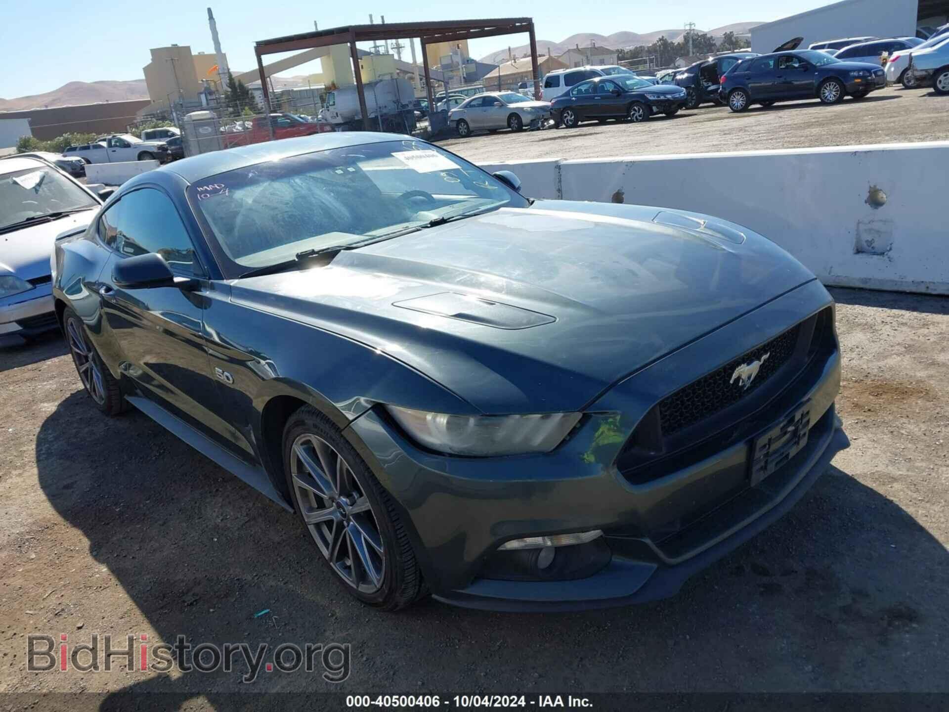 Photo 1FA6P8CF3F5384765 - FORD MUSTANG 2015
