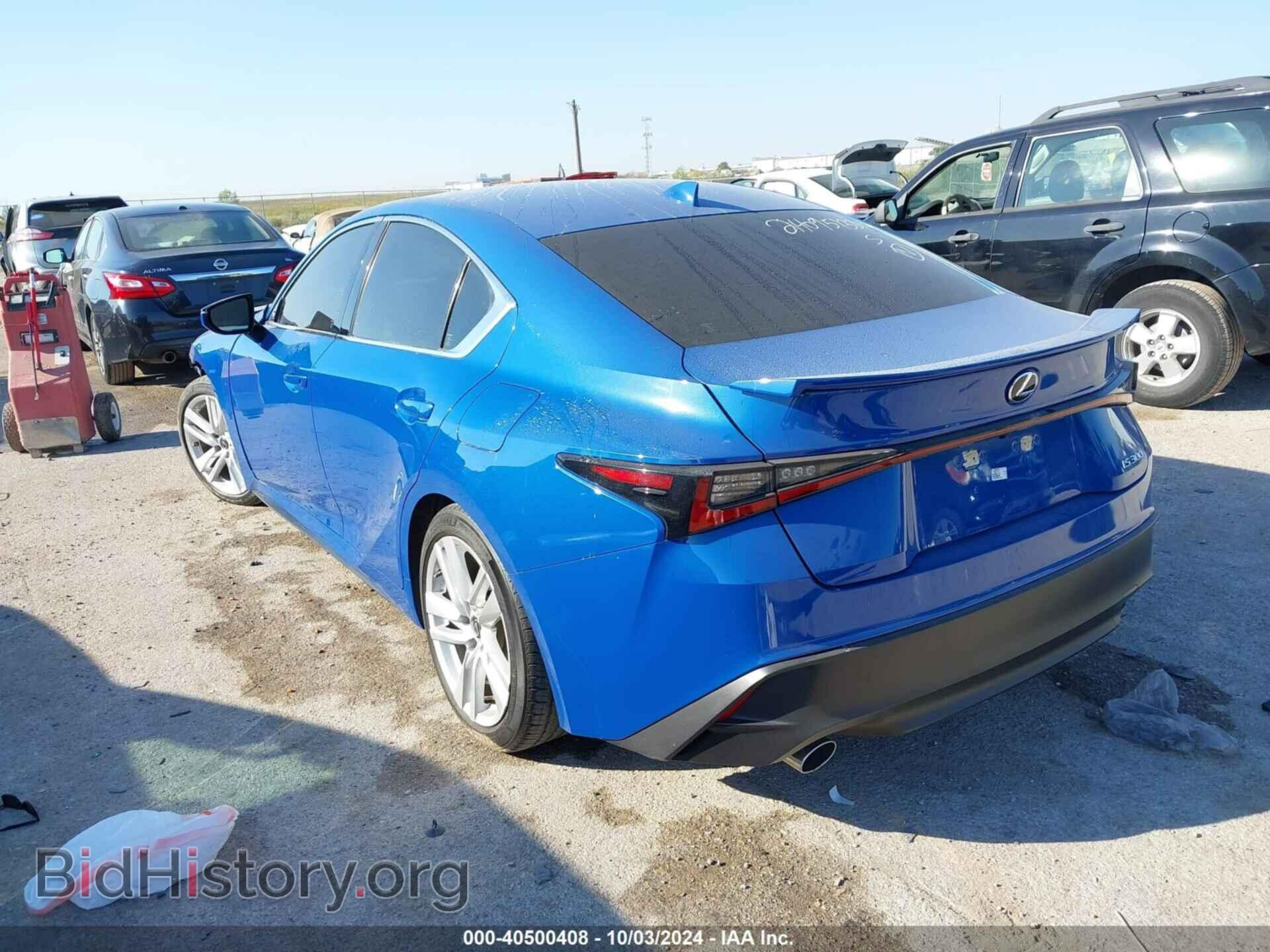2021 LEXUS IS 300 - VIN: JTHAA1D29M5116811 - Фото 3