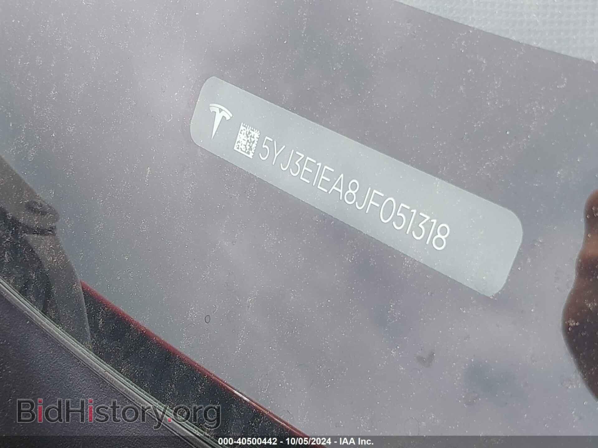 2018 TESLA MODEL 3 - VIN: 5YJ3E1EA8JF051318 - Фото 9