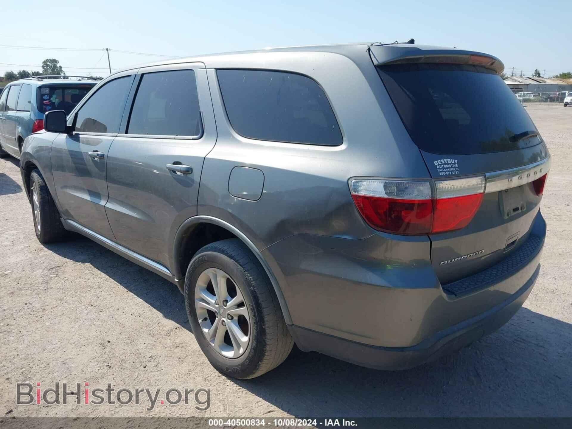 2012 DODGE DURANGO - VIN: 1C4RDHAGXCC130277 - Фото 3