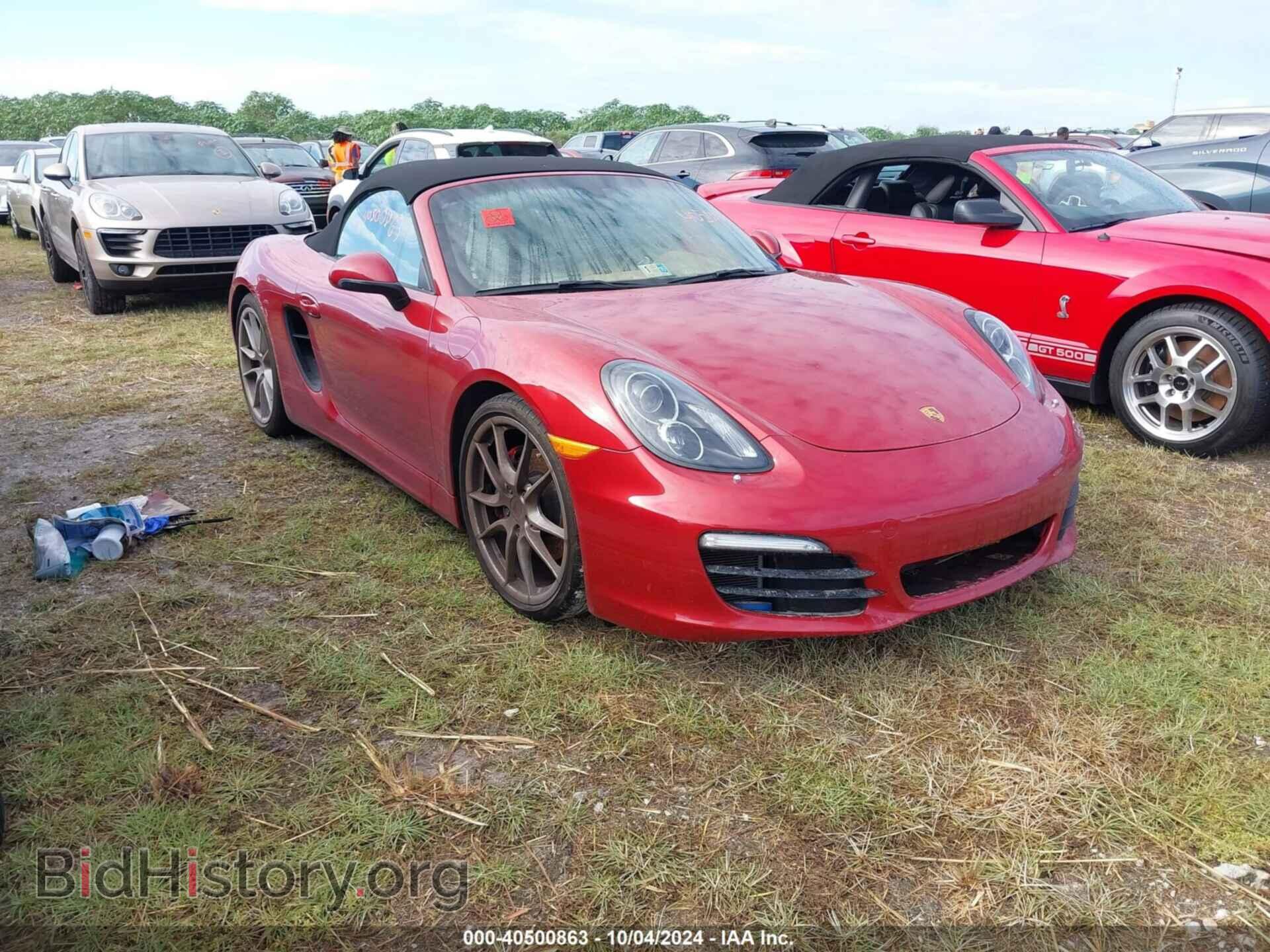 Photo WP0CB2A81EK140643 - PORSCHE BOXSTER 2014