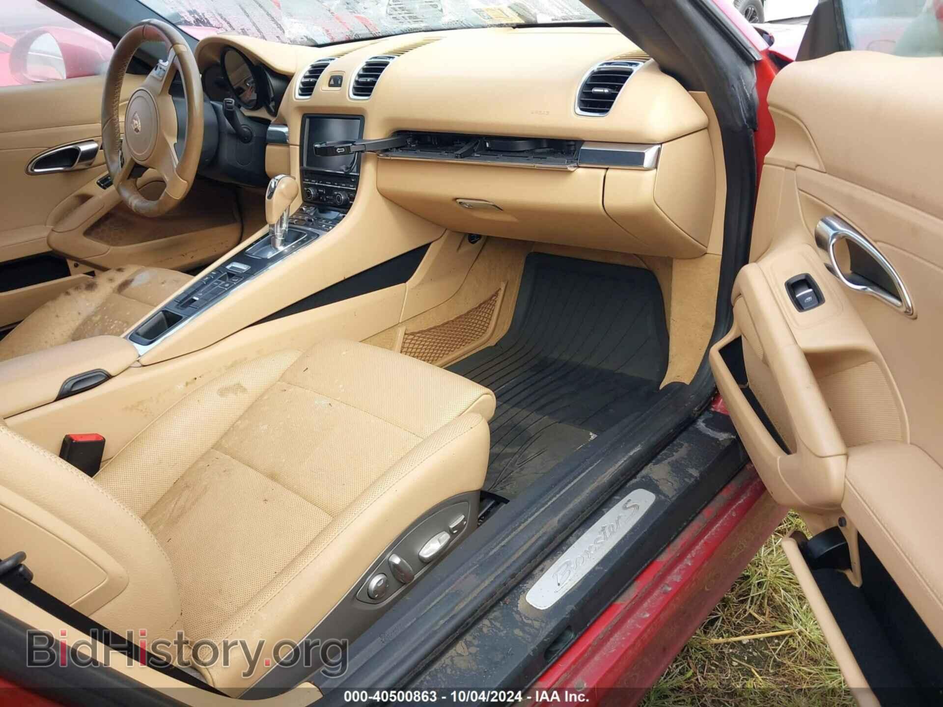 2014 PORSCHE BOXSTER - VIN: WP0CB2A81EK140643 - Фото 5