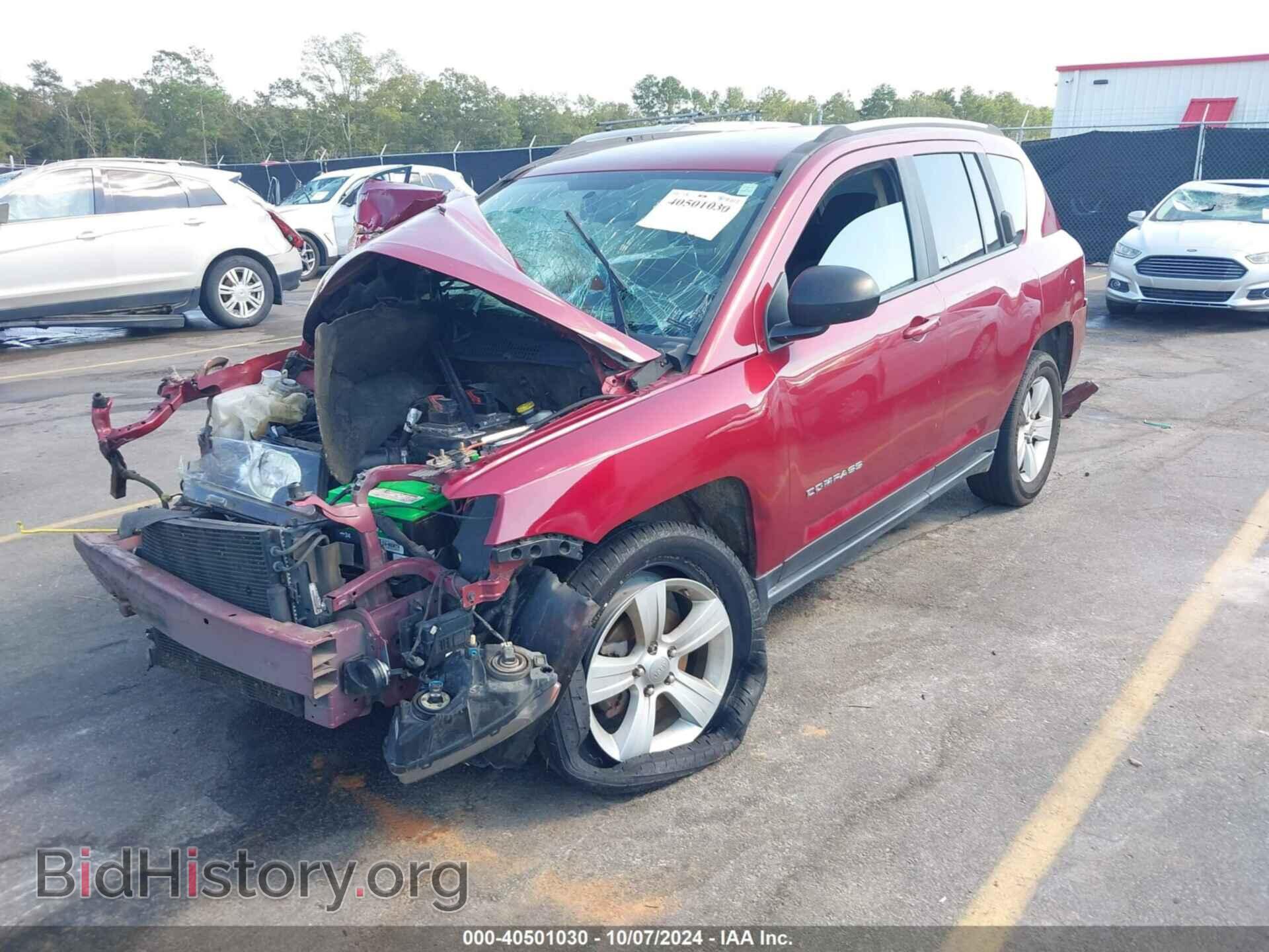 2017 JEEP COMPASS - VIN: 1C4NJDBB0HD133712 - Фото 2