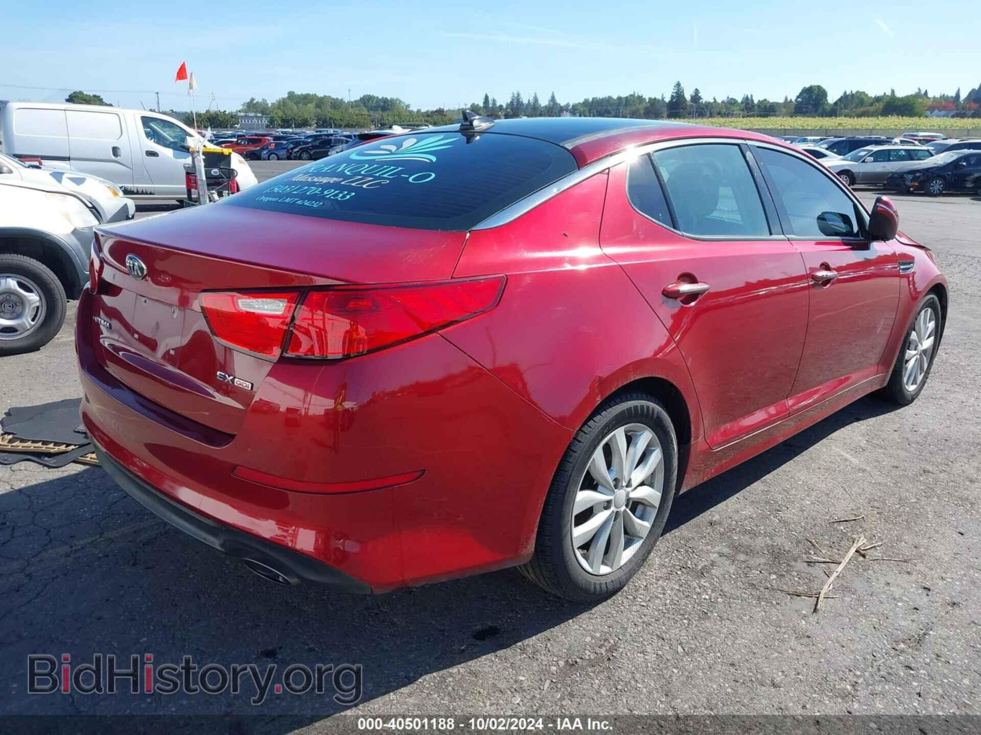 2014 KIA OPTIMA - VIN: 5XXGN4A76EG280483 - Photo 4