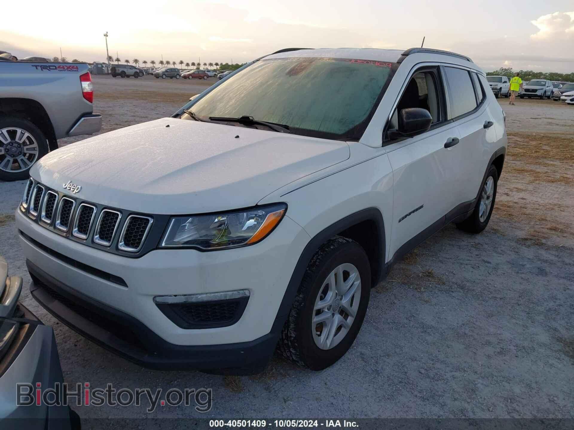 2020 JEEP COMPASS - VIN: 3C4NJCAB9LT102618 - Фото 2