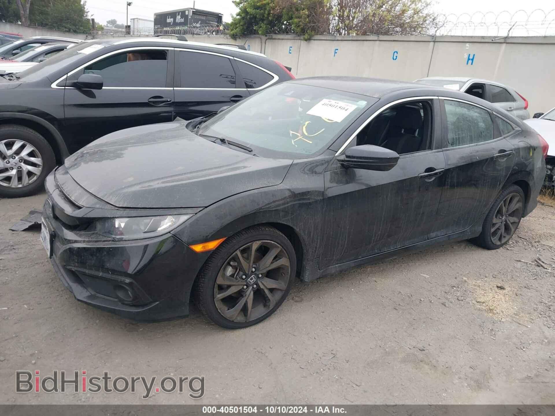 2019 HONDA CIVIC - VIN: 2HGFC2F83KH515519 - Фото 2
