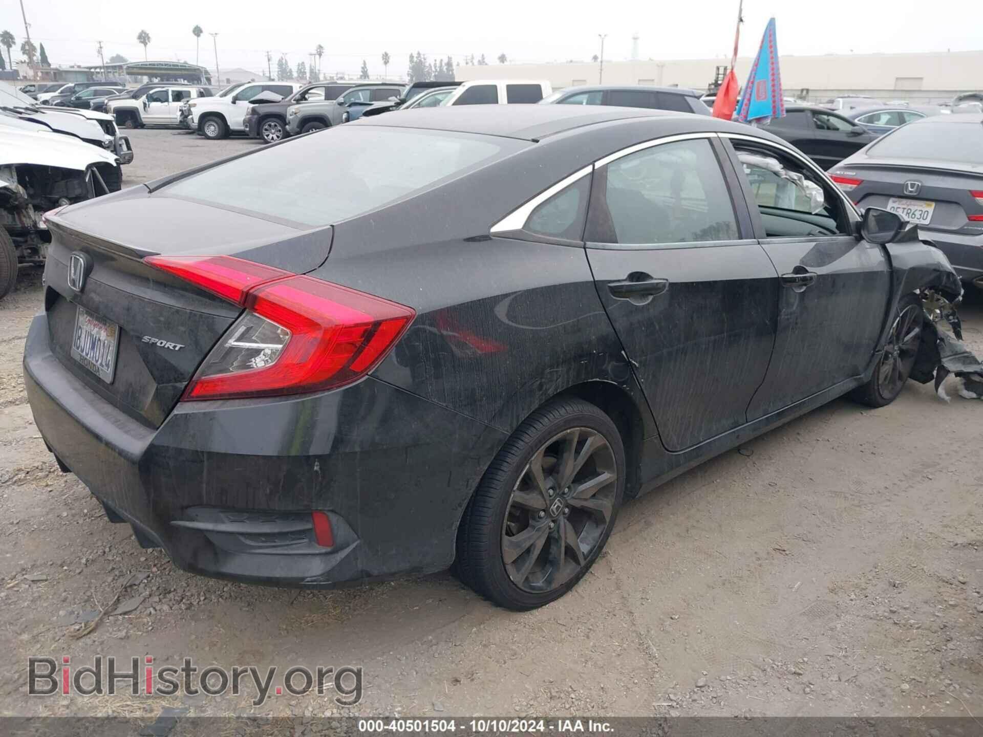 2019 HONDA CIVIC - VIN: 2HGFC2F83KH515519 - Фото 4