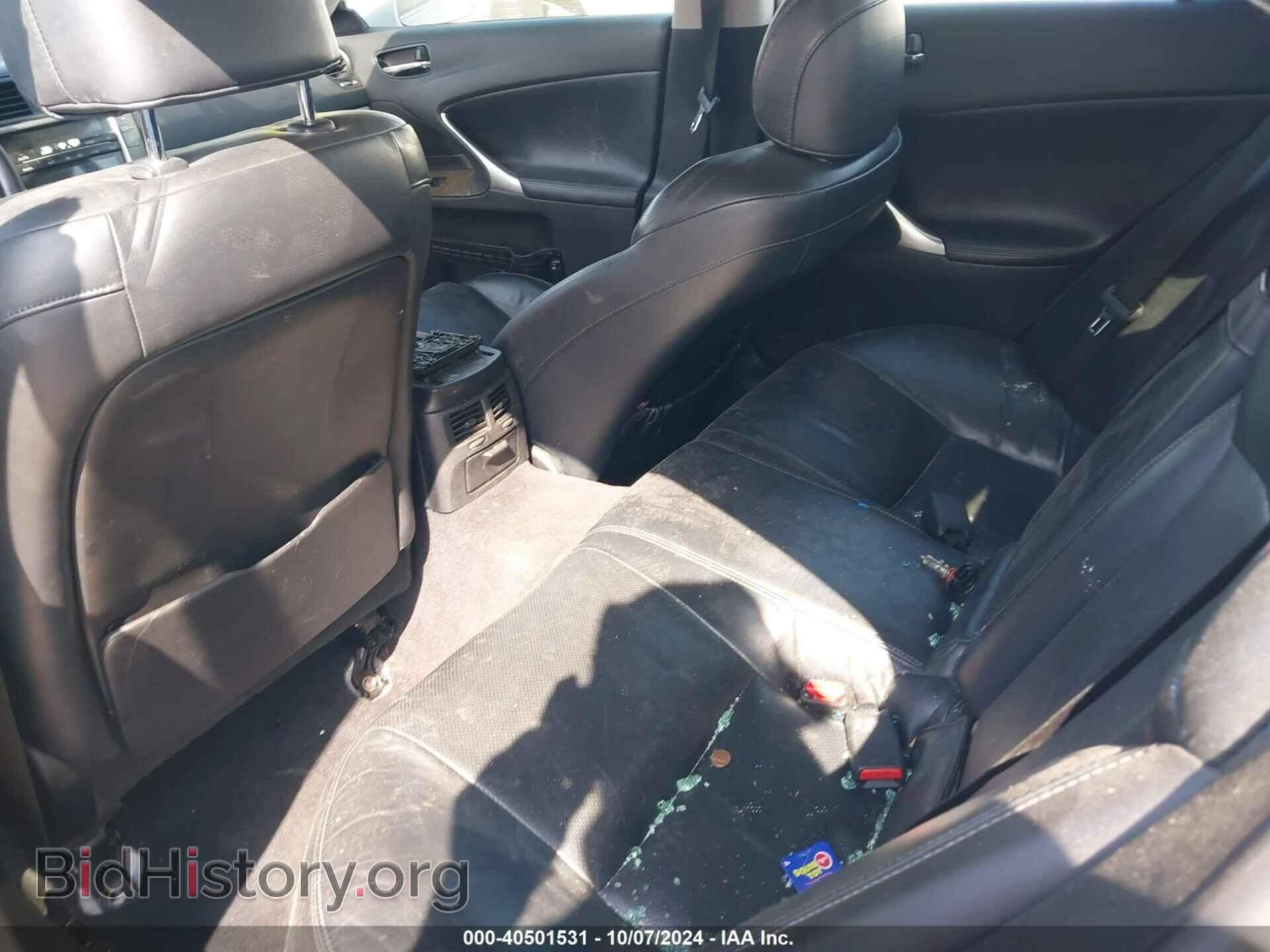 2011 LEXUS IS 250 - VIN: JTHBF5C27B5139631 - Фото 8