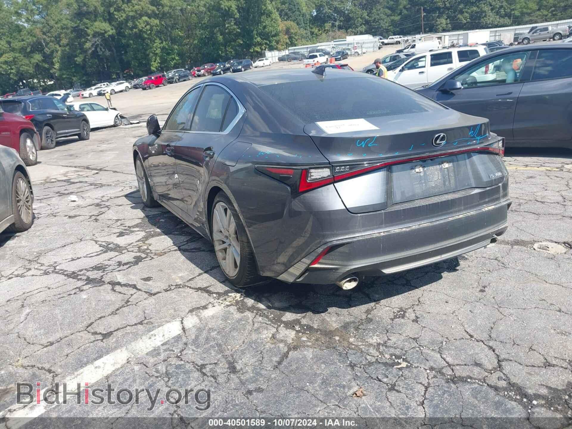 2021 LEXUS IS 300 - VIN: JTHCA1D22M5116870 - Photo 3